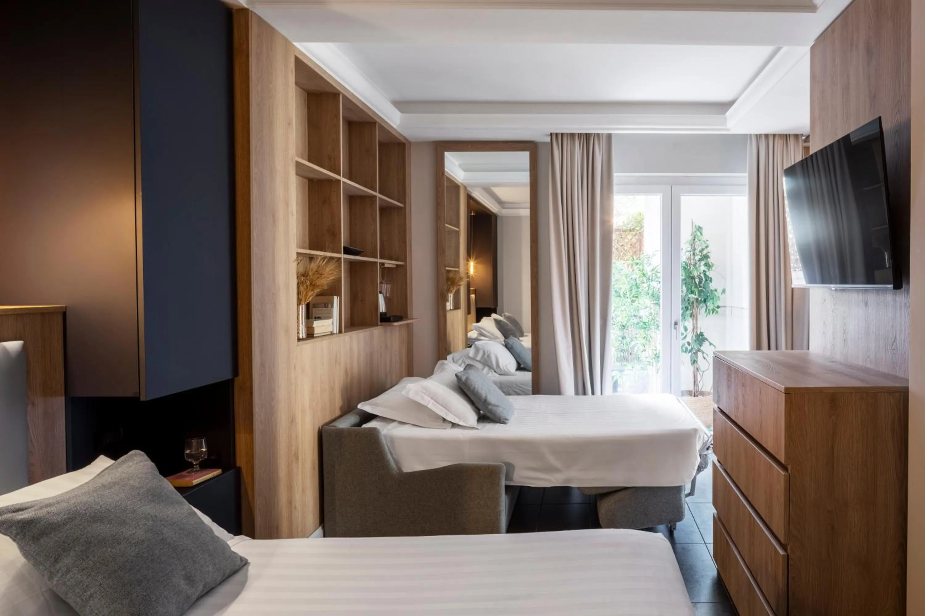 Bed in Patrizia Romana Palace