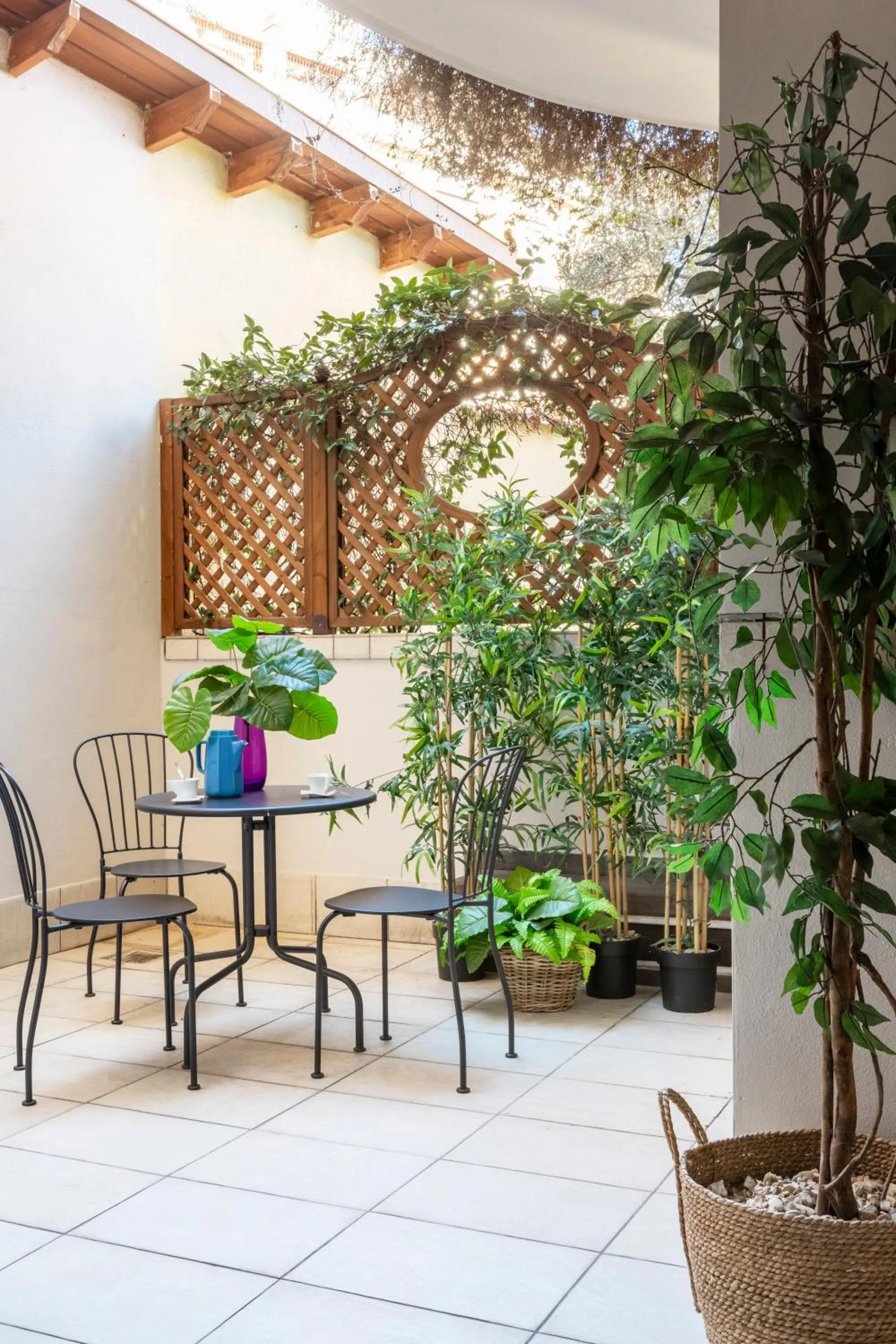 Patio in Patrizia Romana Palace