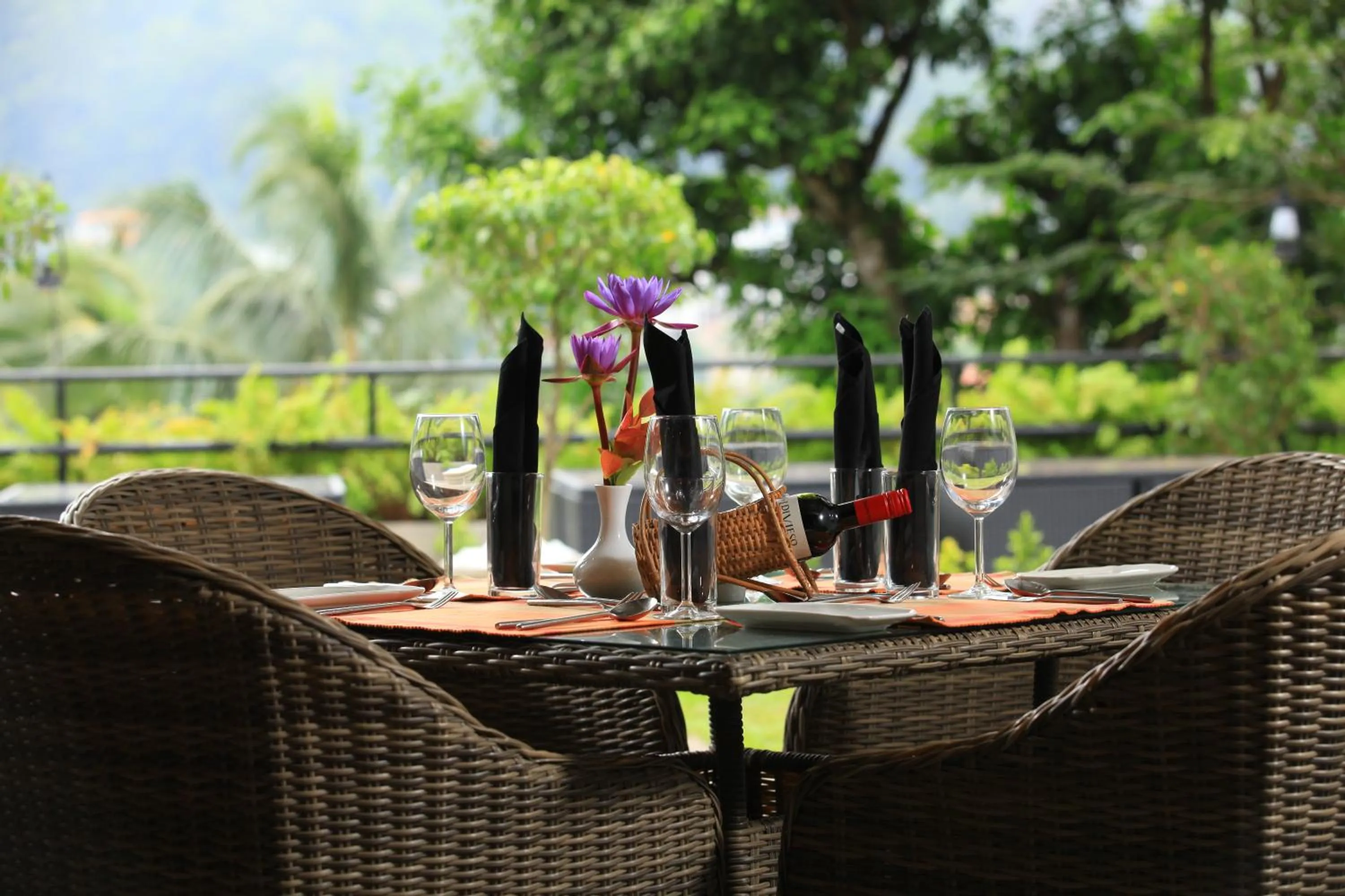 Balcony/Terrace in Thilanka Hotel