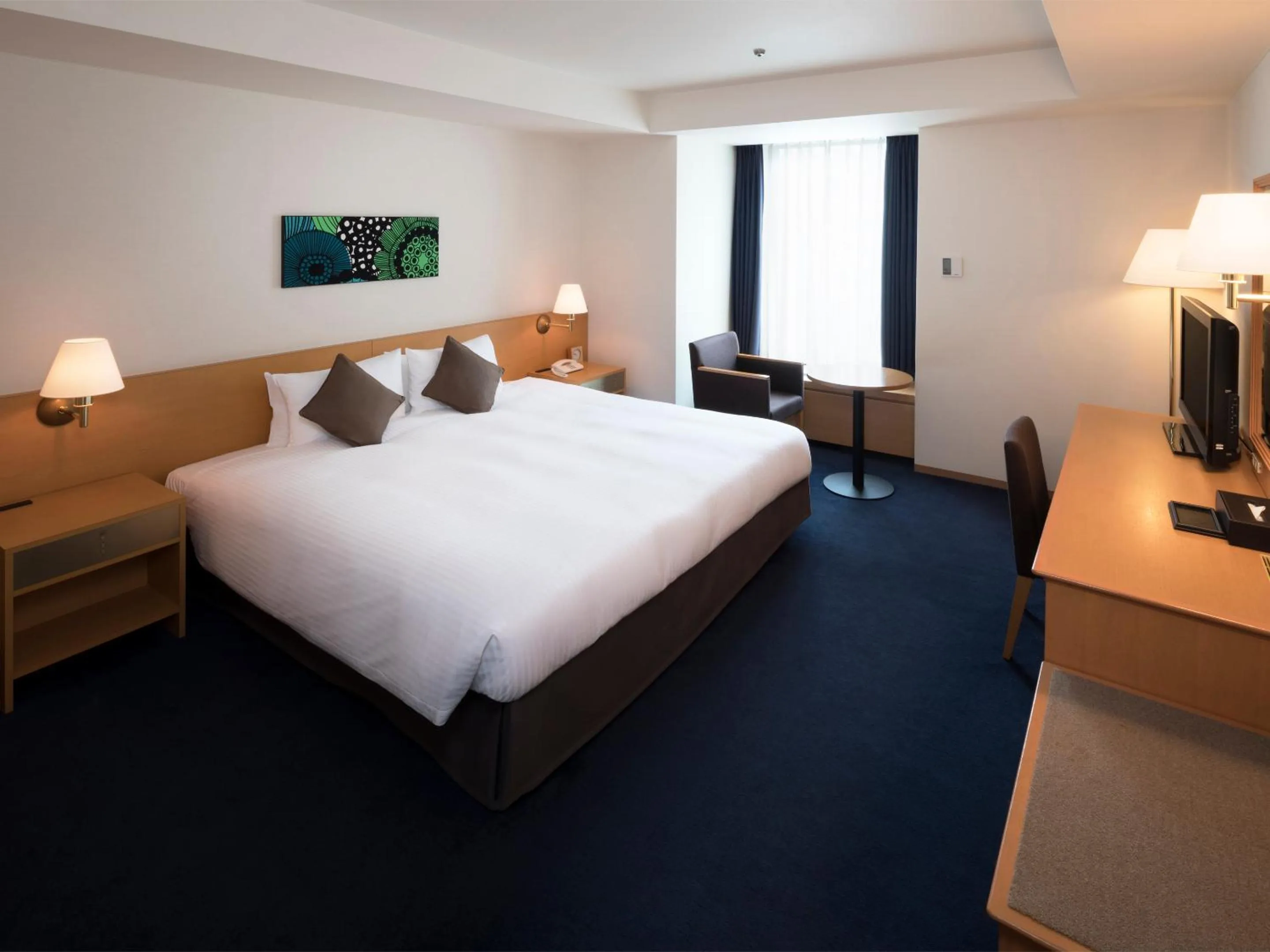 Photo of the whole room, Bed in Sapporo Grand Hotel