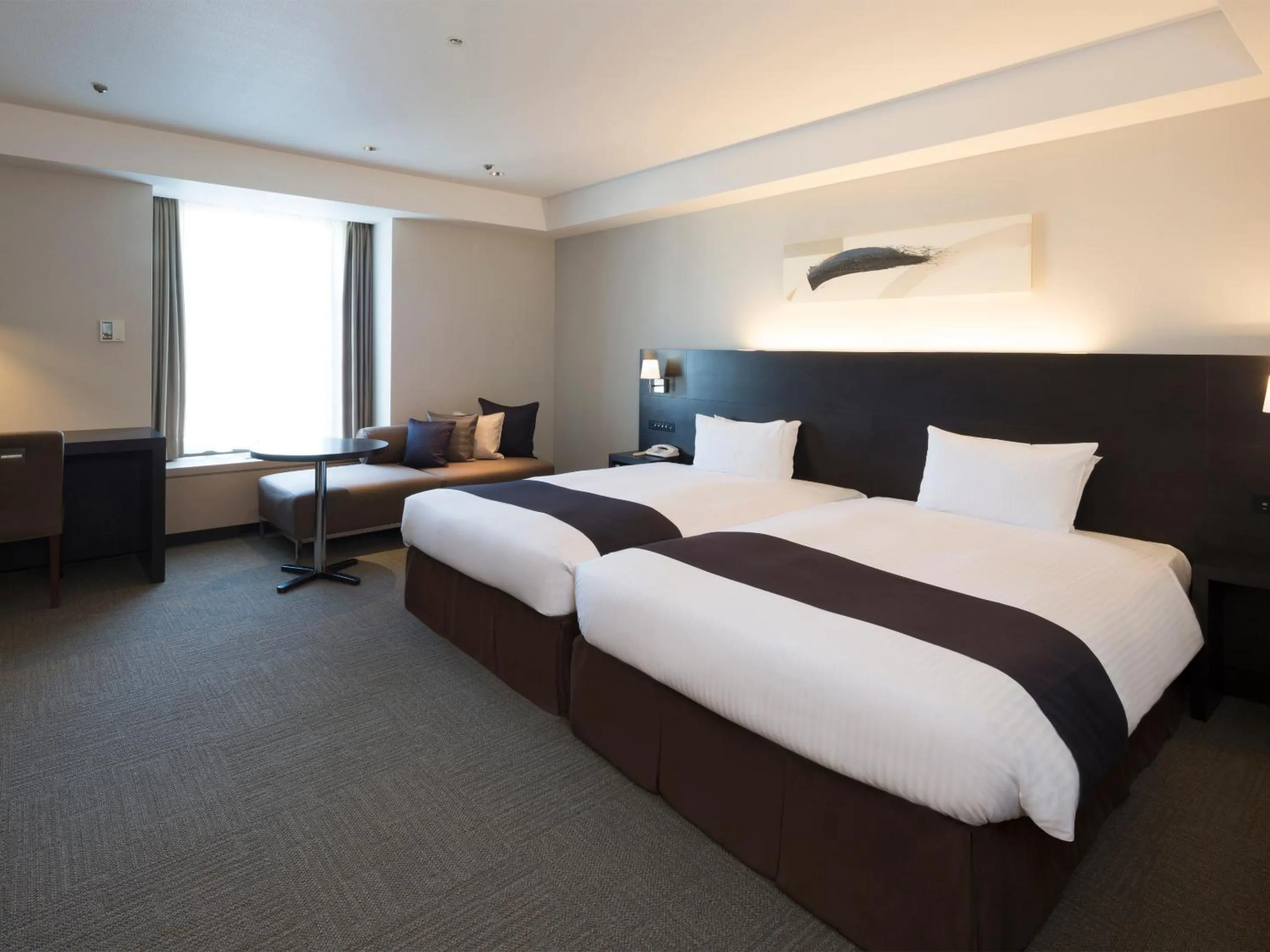 Photo of the whole room, Bed in Sapporo Grand Hotel