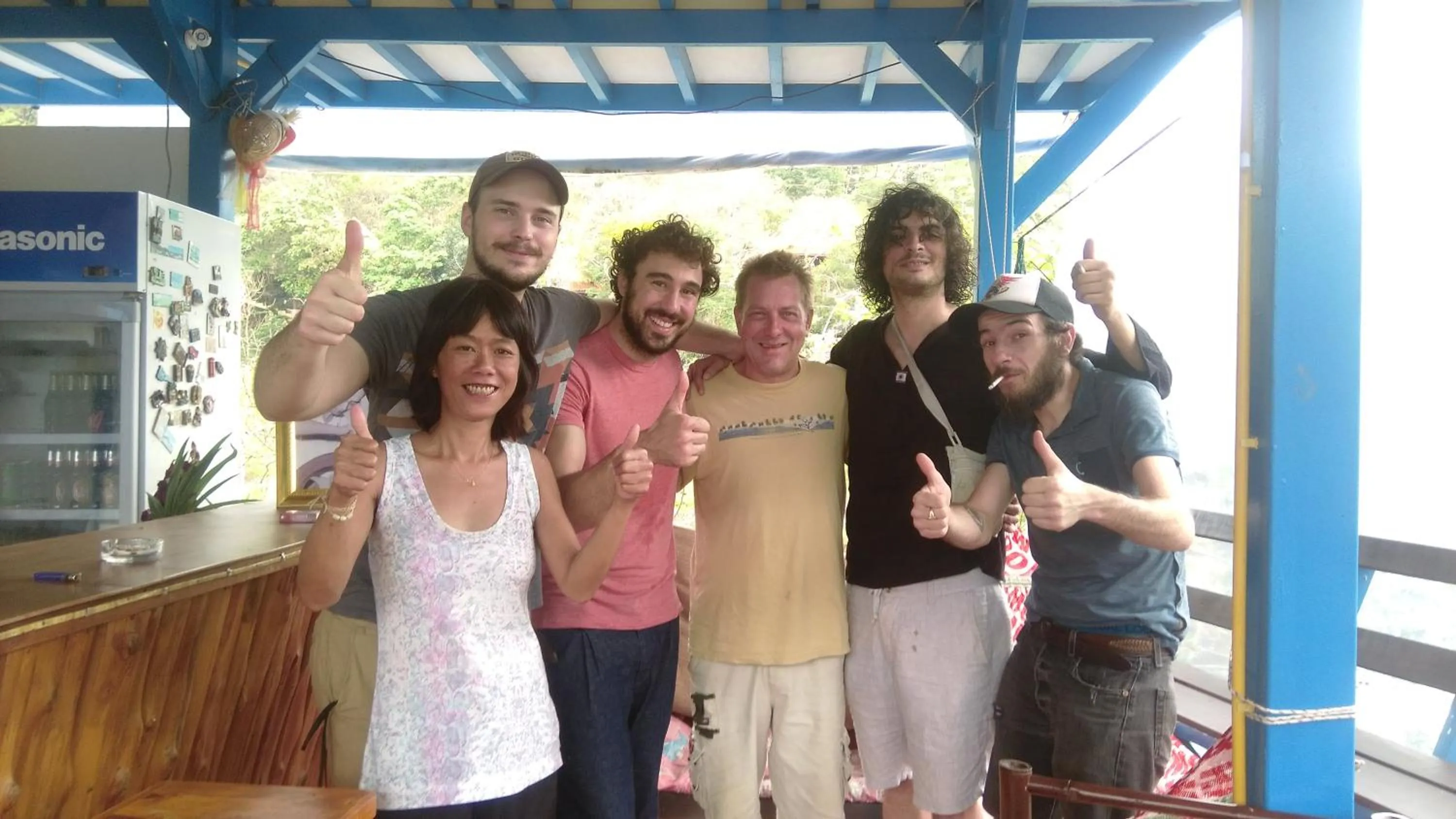 group of guests in Lakchai Resort