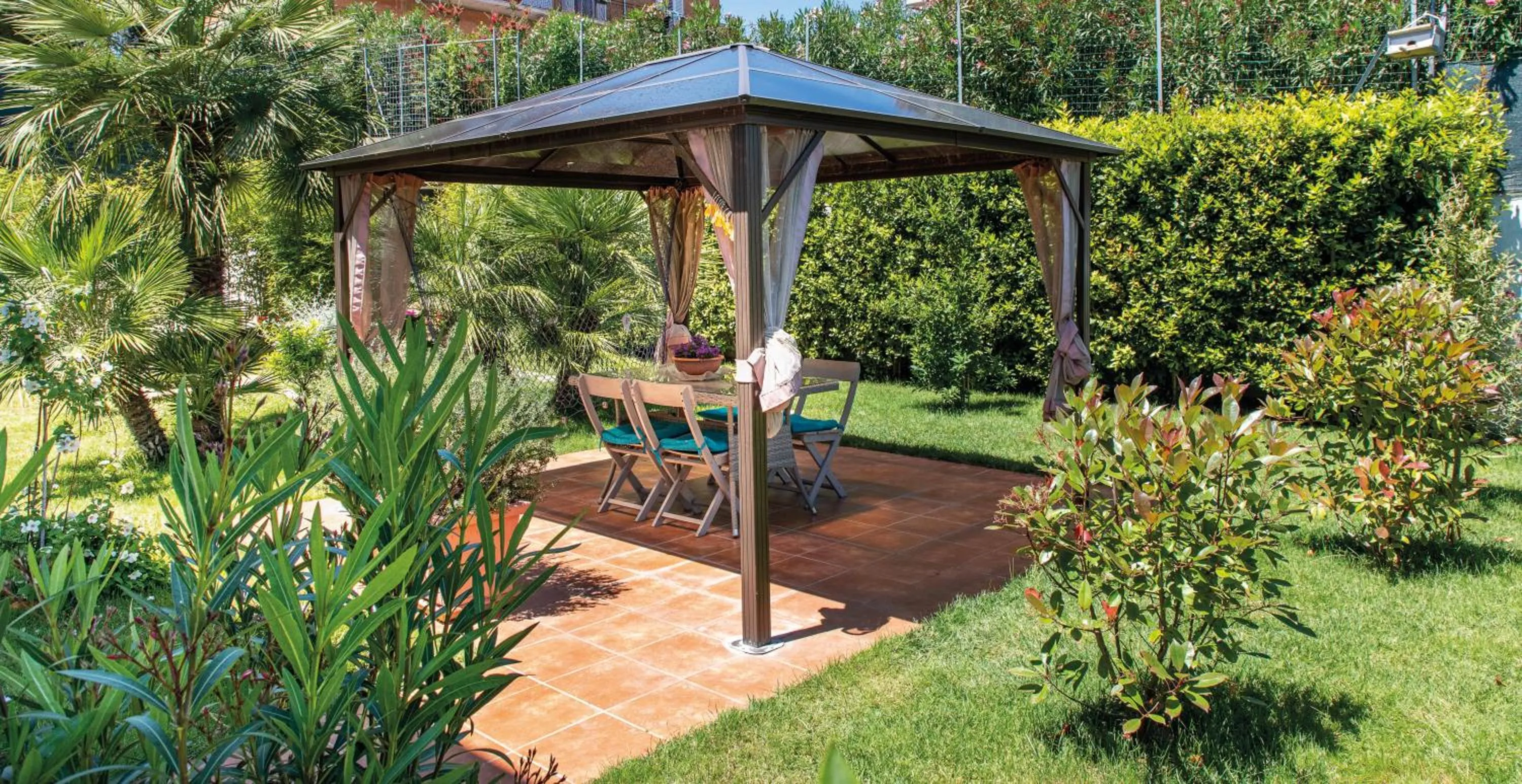 Garden view in Casa "La Conchiglia"