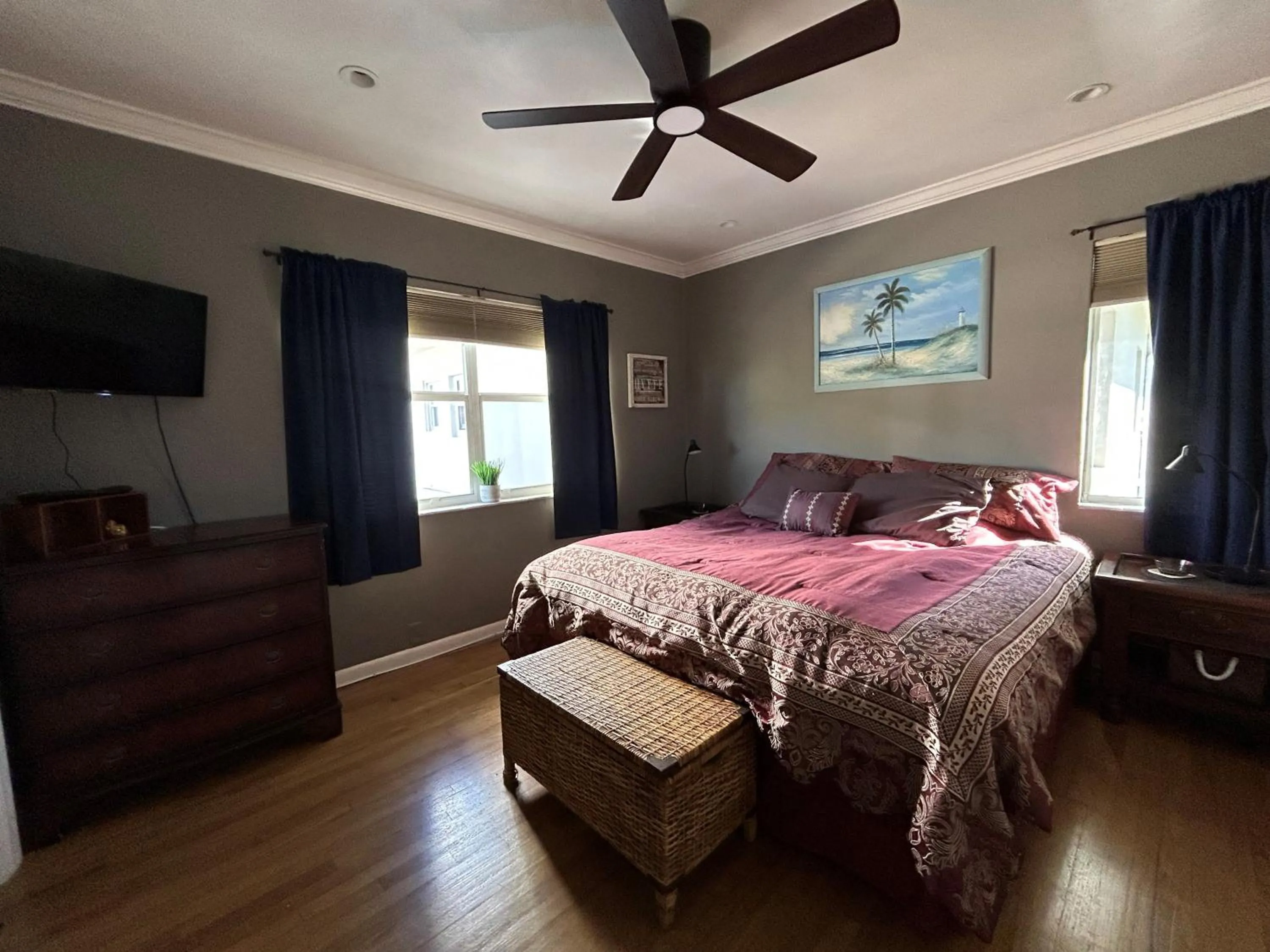 Bed in Holiday Isle Yacht Club