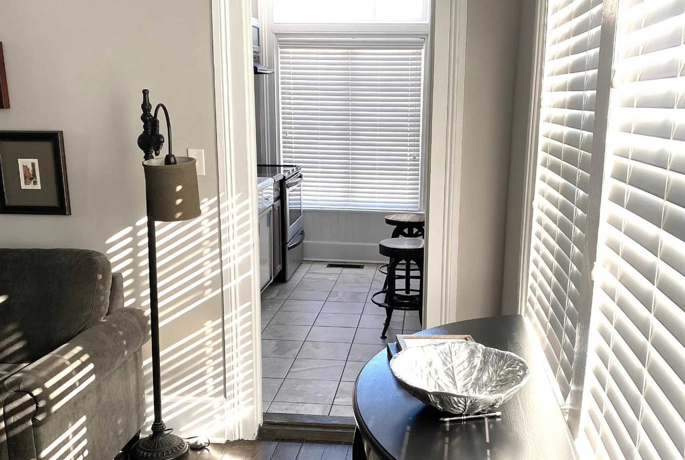 Kitchen or kitchenette in Hotel Laurance