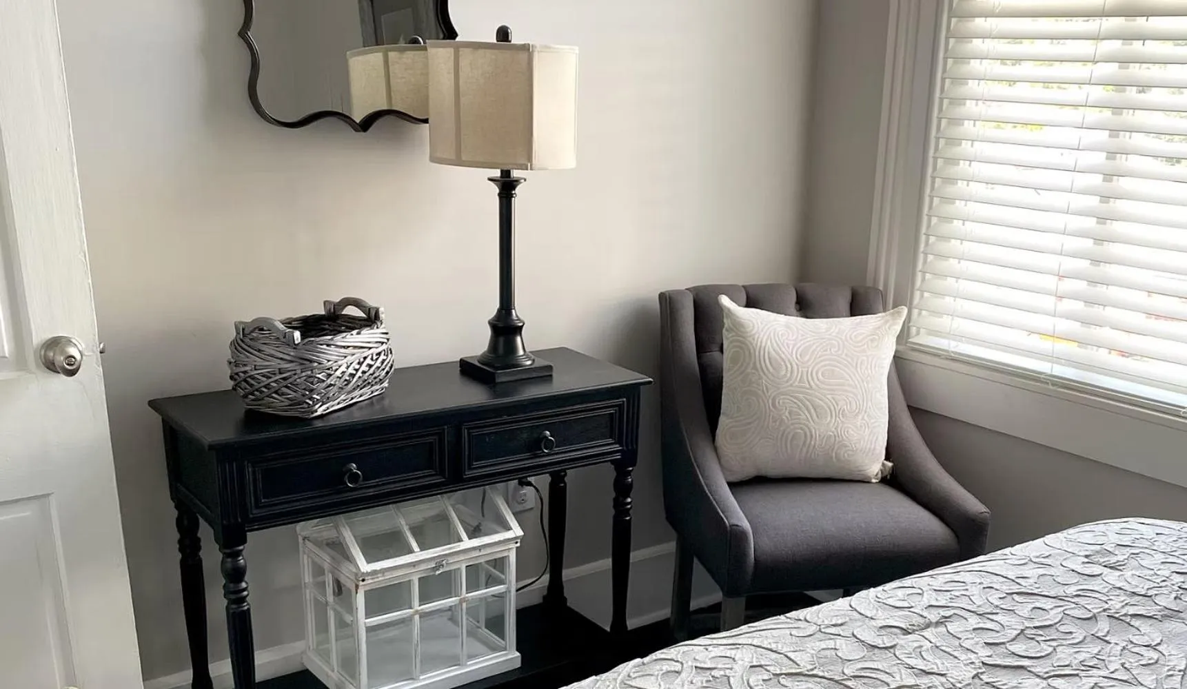 Bed in Hotel Laurance