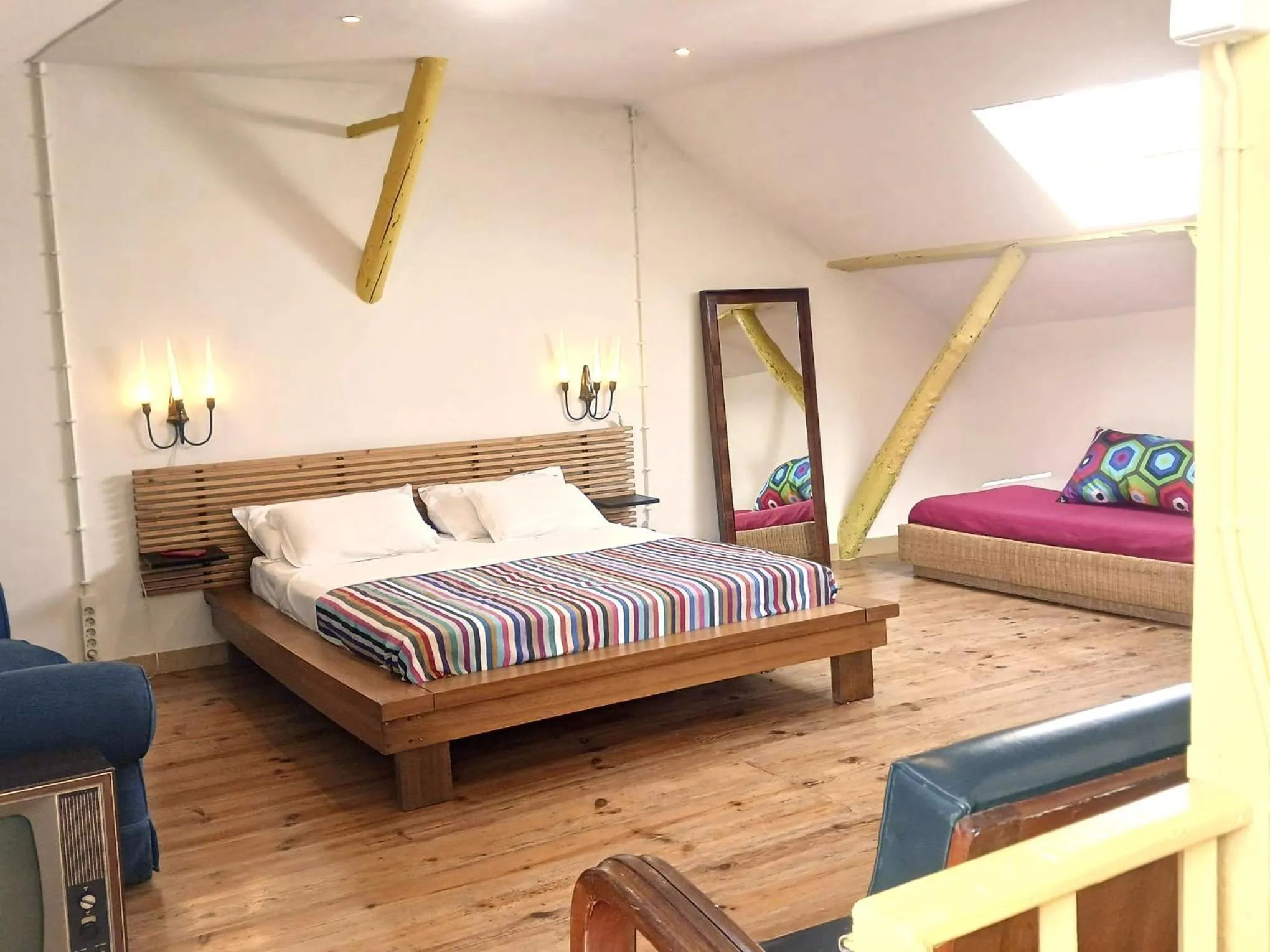 Bedroom, Bed in Lisbon Calling Rooms & Studio