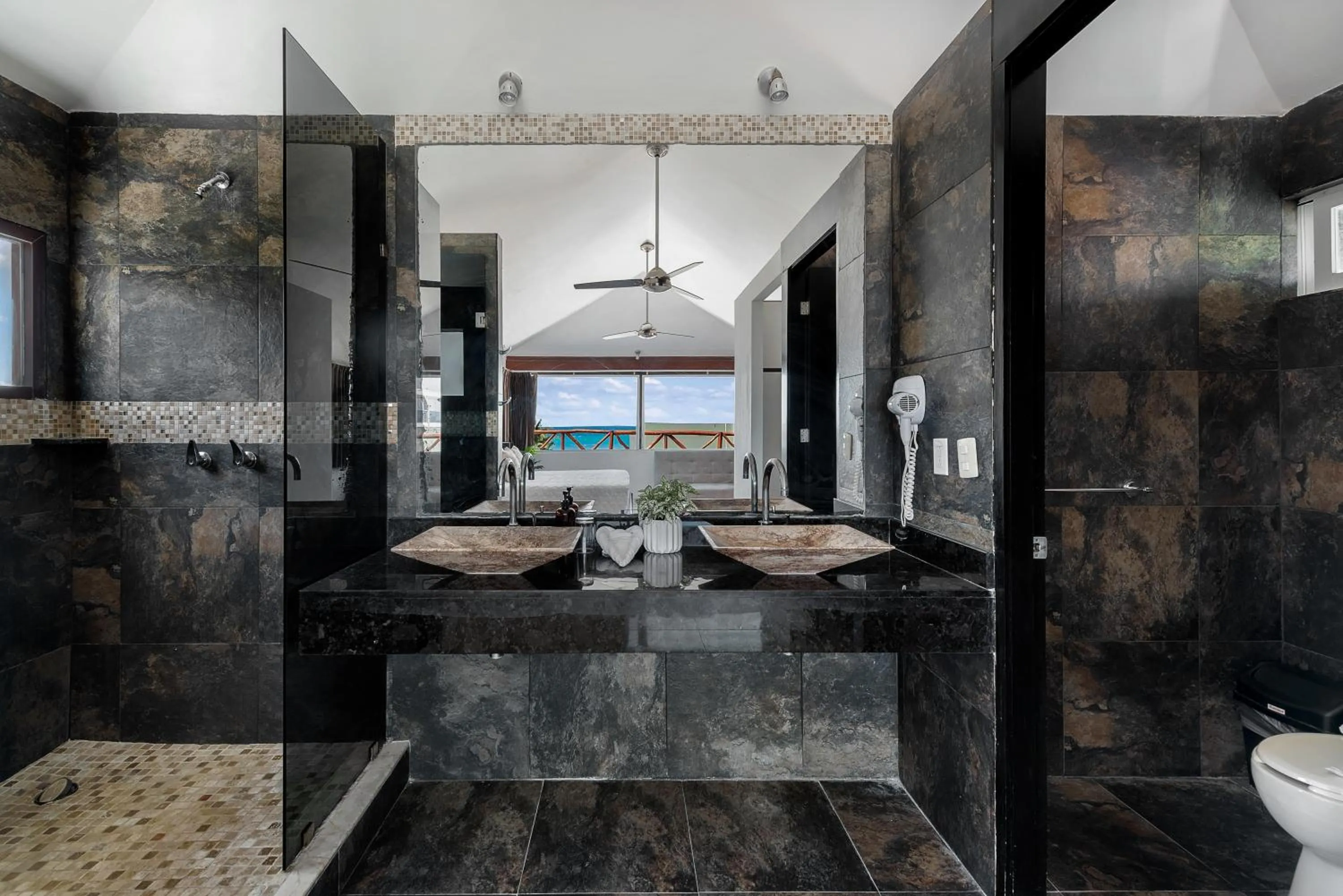 Bathroom in Illusion Boutique "Near Beach"