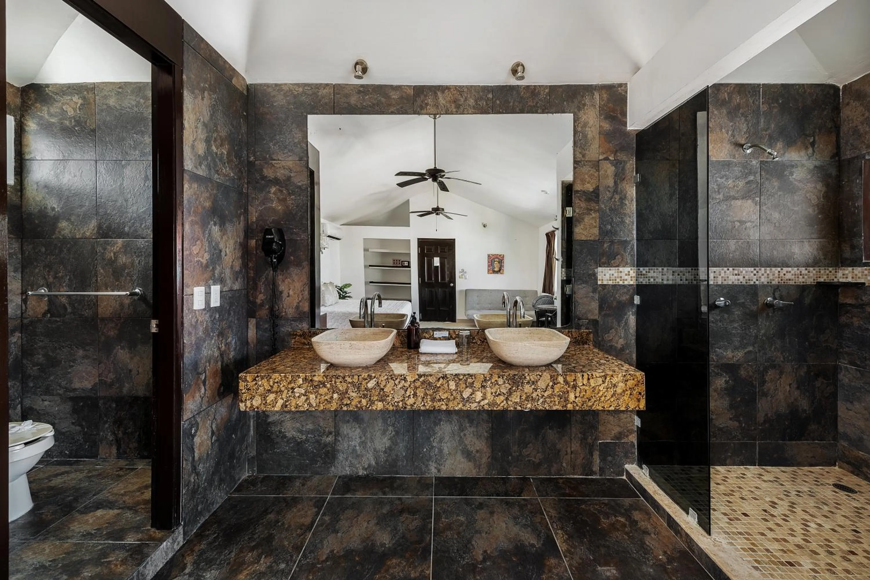 Bathroom in Illusion Boutique "Near Beach"