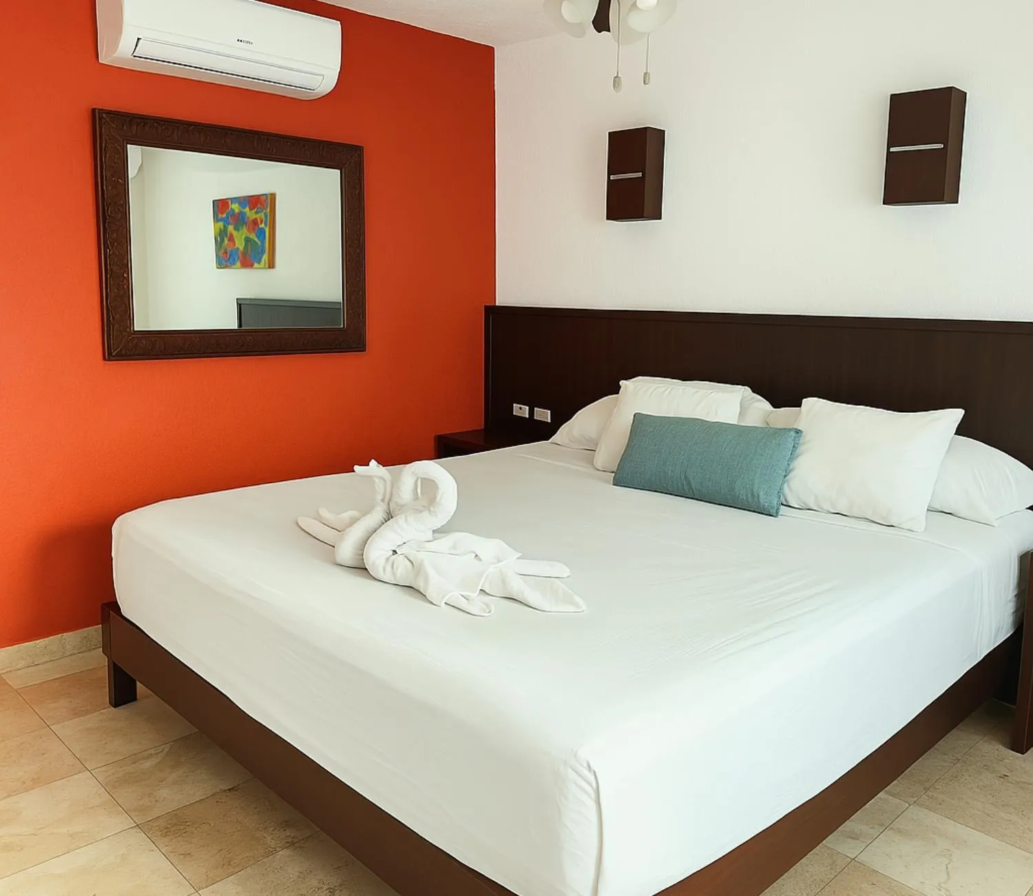 Bedroom, Bed in Illusion Boutique "Near Beach"