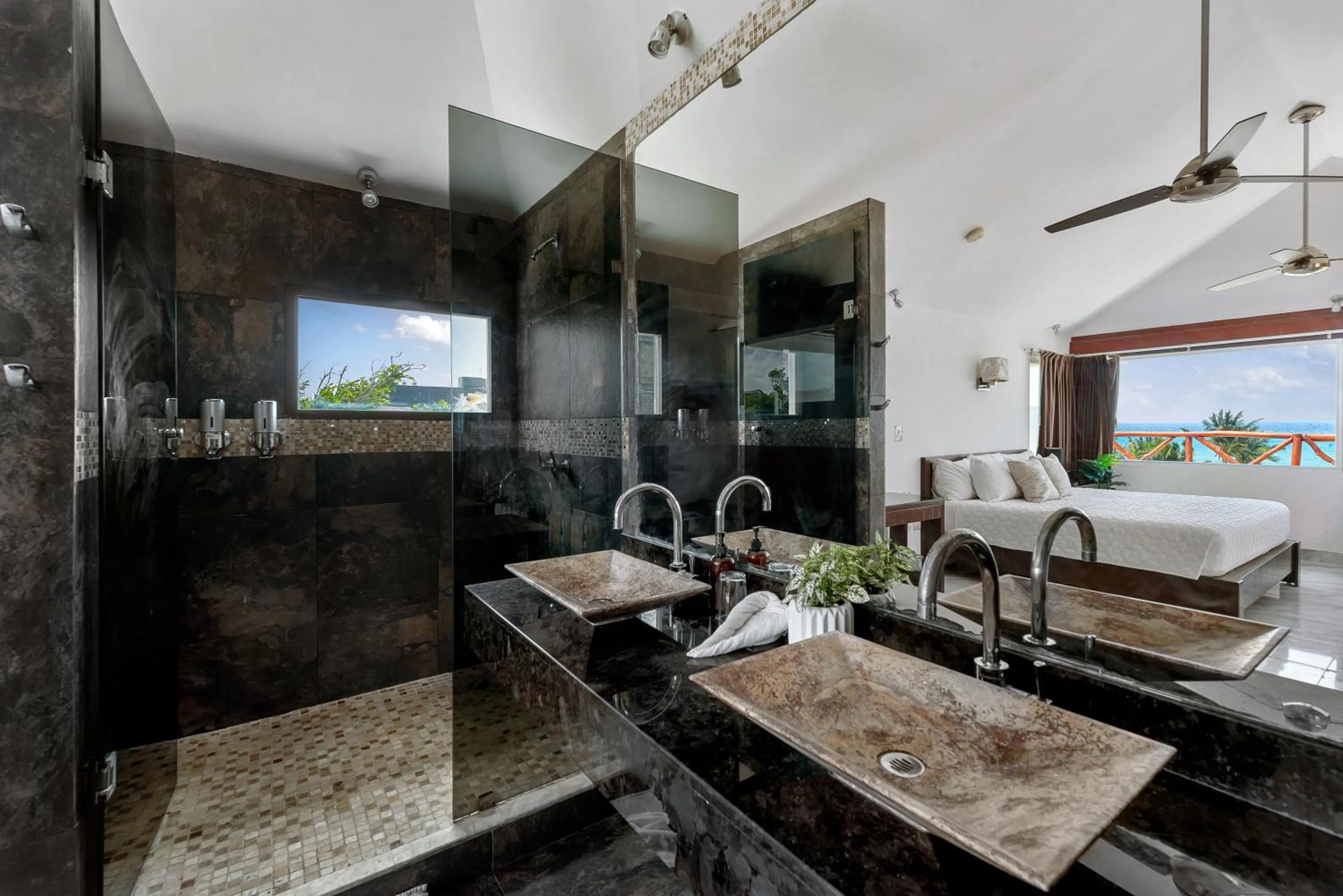 Bathroom in Illusion Boutique "Near Beach"