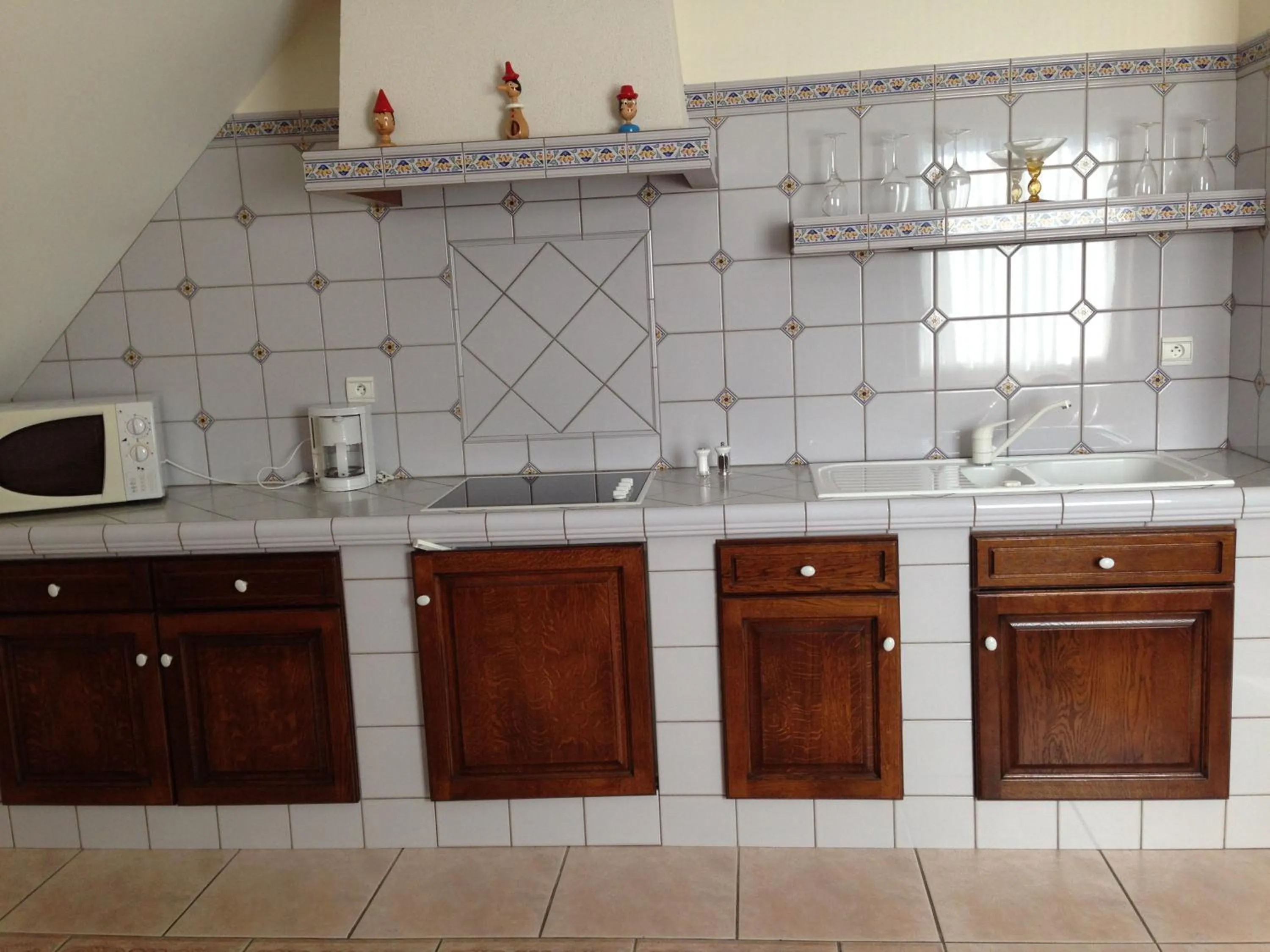 Kitchen or kitchenette in Hotel Pinocchio