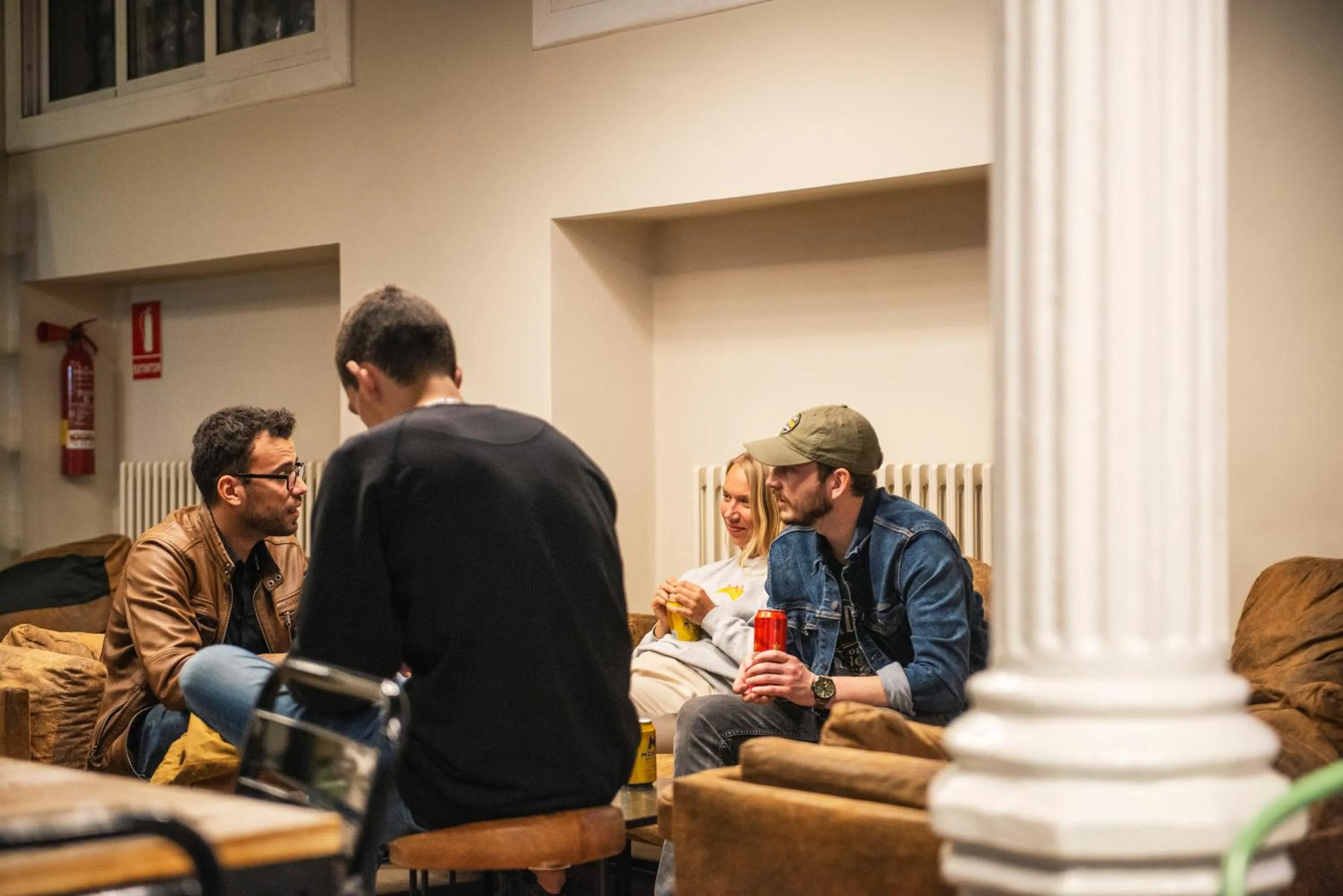 People in Safestay Barcelona Gothic