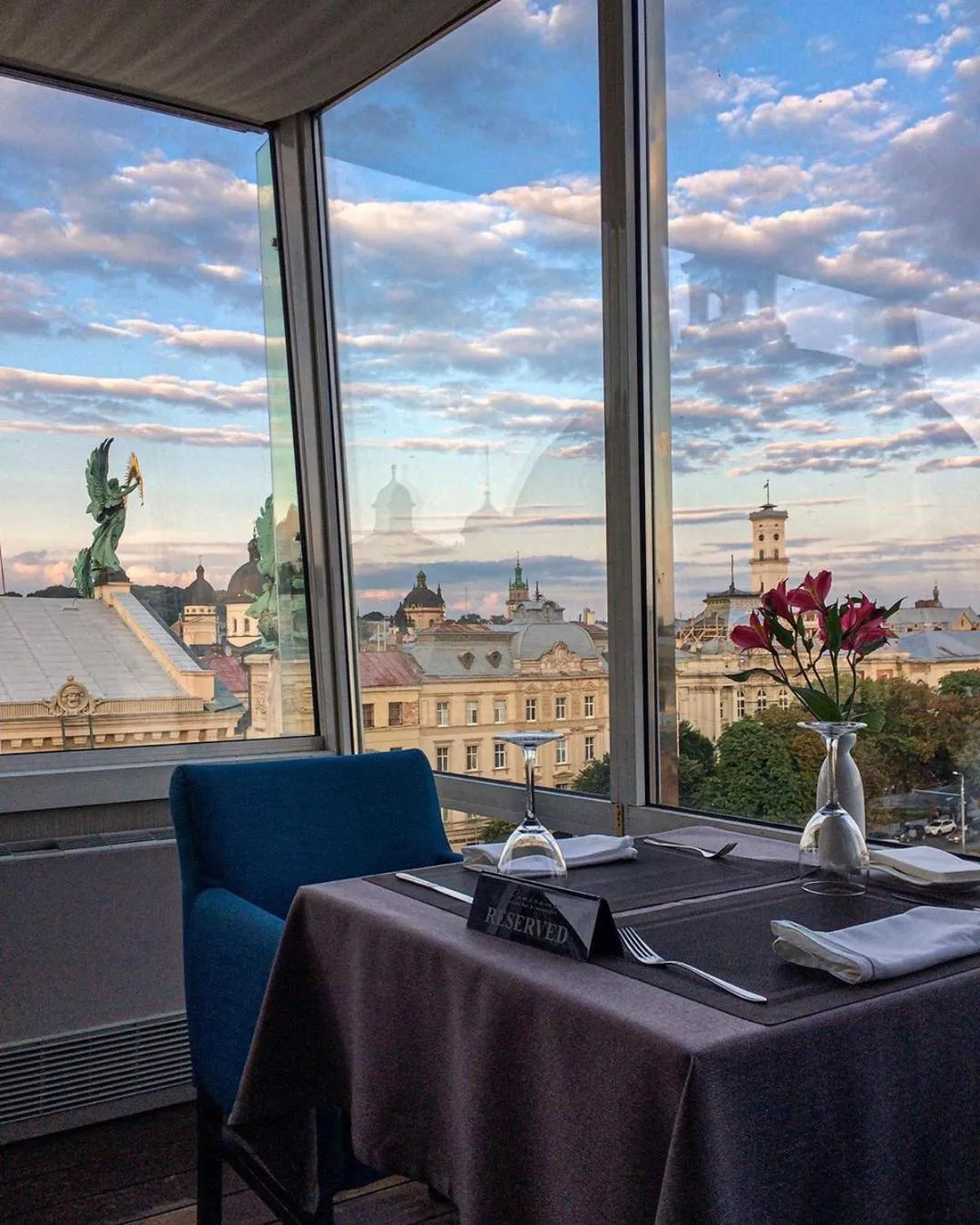 Restaurant/places to eat in PANORAMA Lviv Hotel