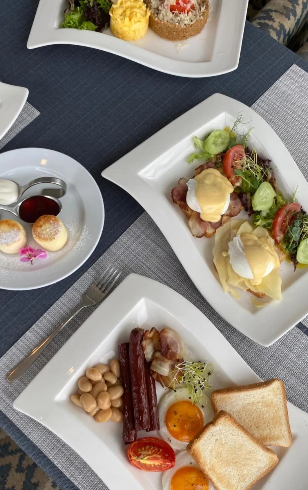Breakfast in PANORAMA Lviv Hotel