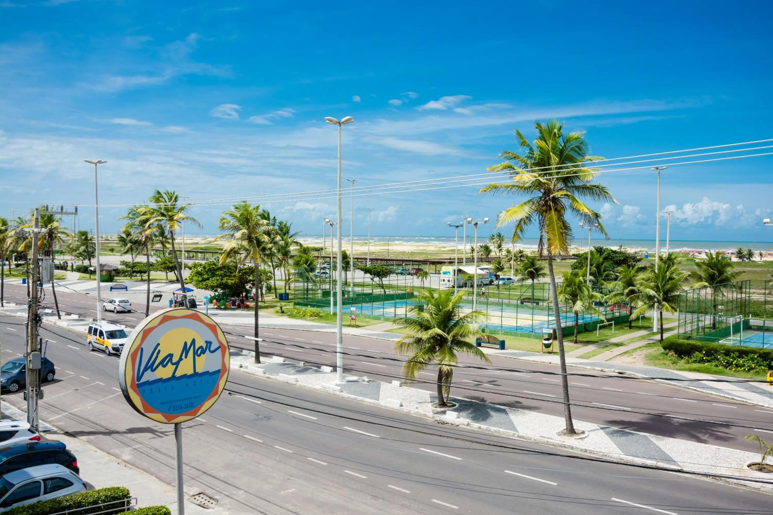 Street view in Via Mar Praia Hotel