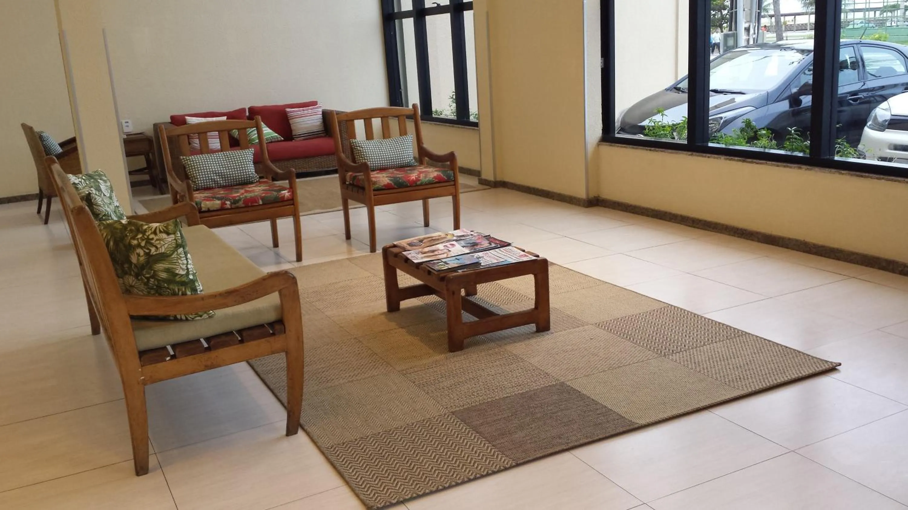 Lobby or reception in Via Mar Praia Hotel