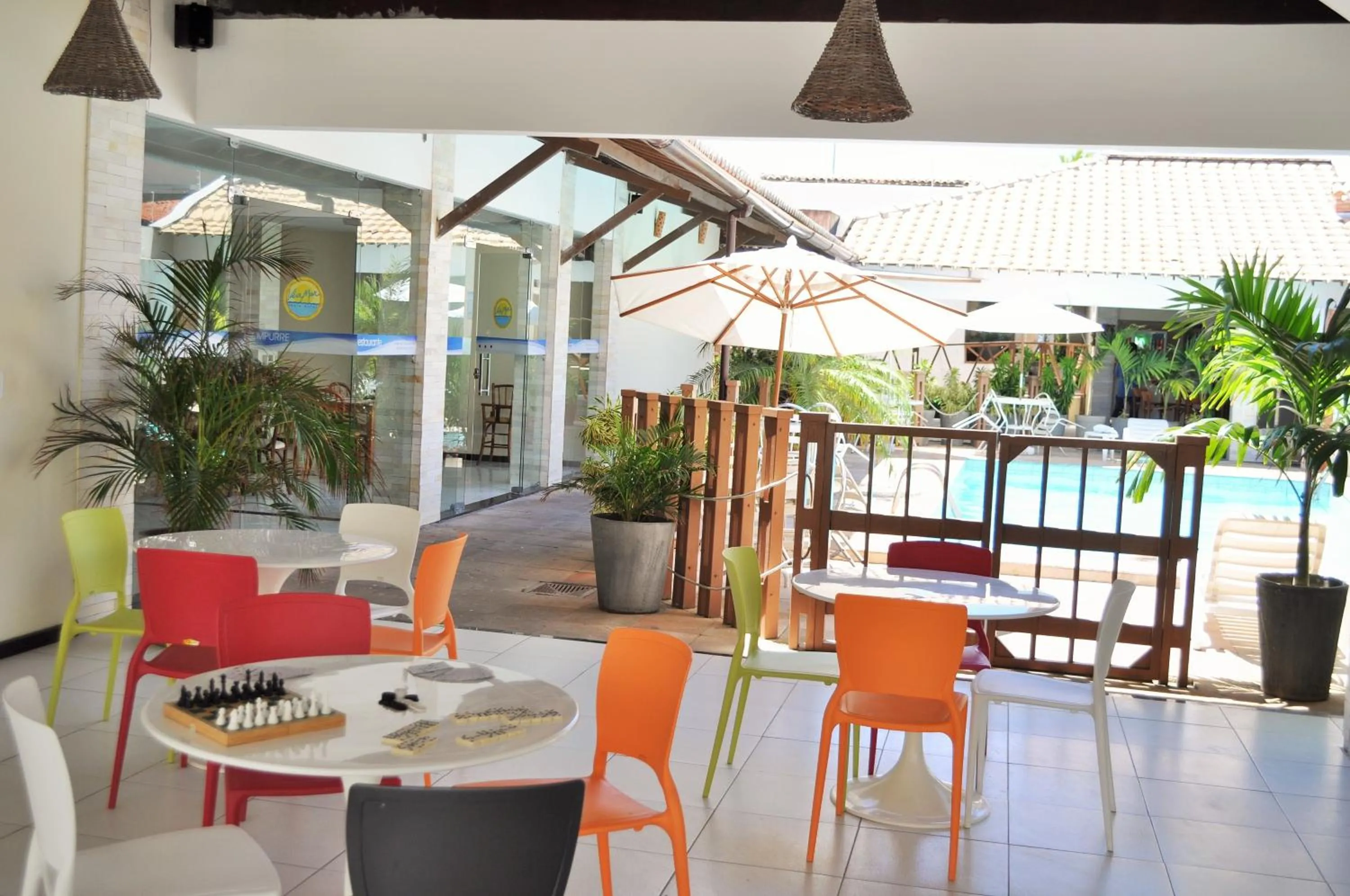 Swimming pool in Via Mar Praia Hotel