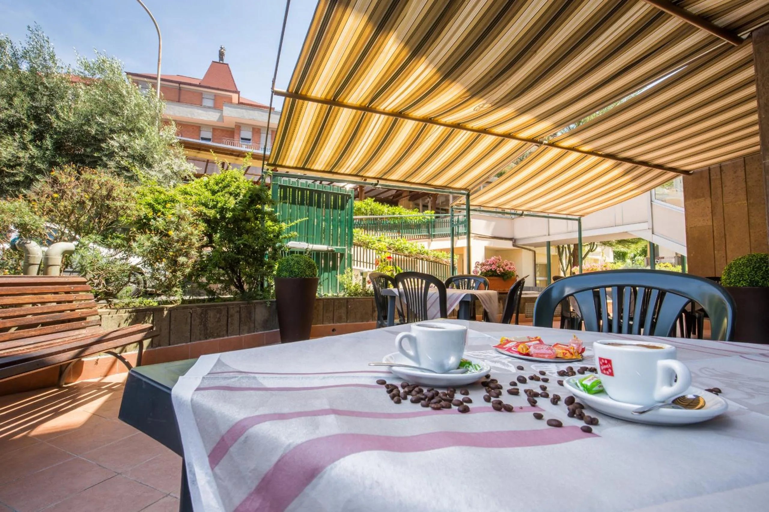 Patio in Hotel Casa Tra Noi