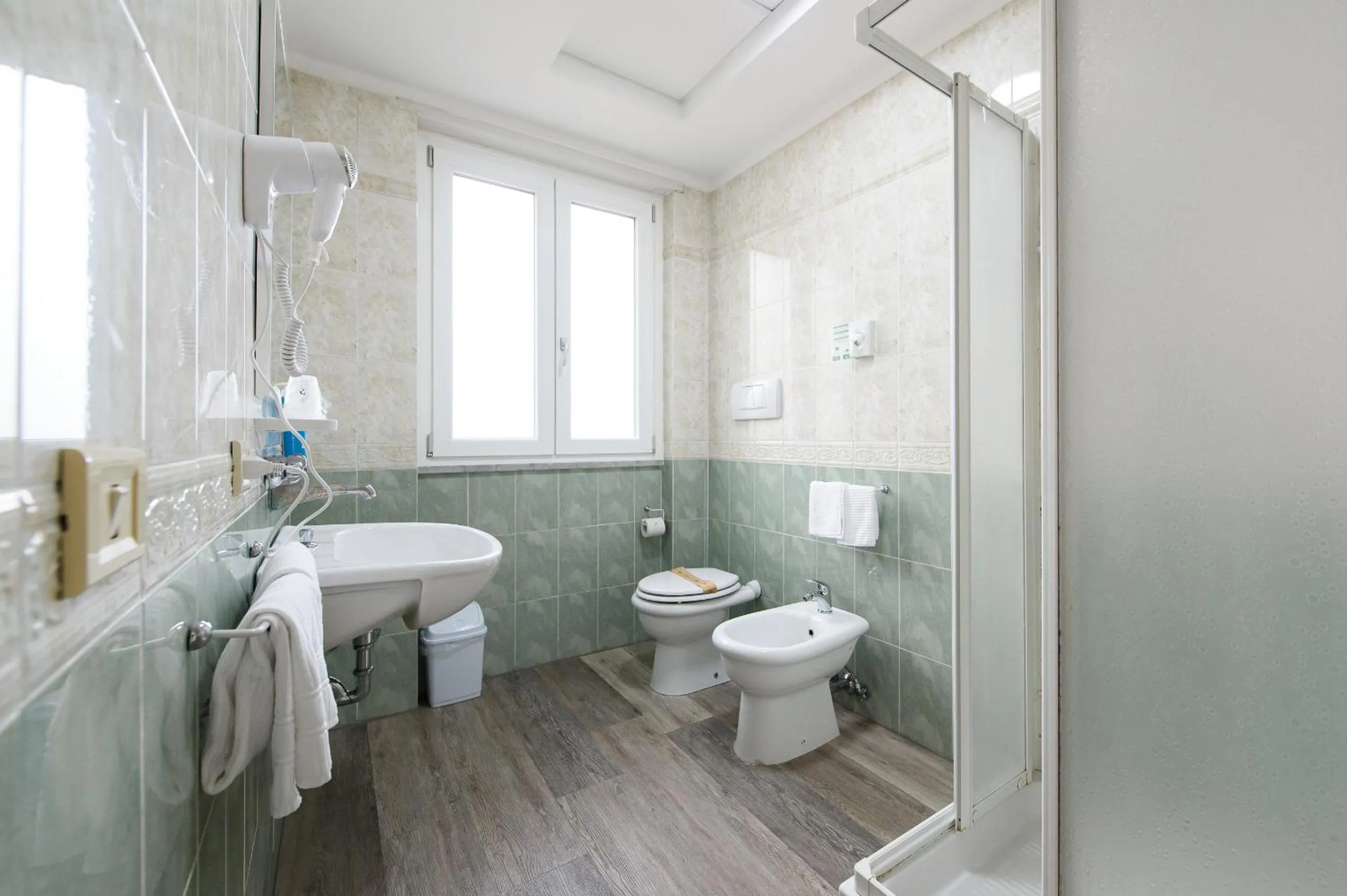 Shower in Hotel Casa Tra Noi