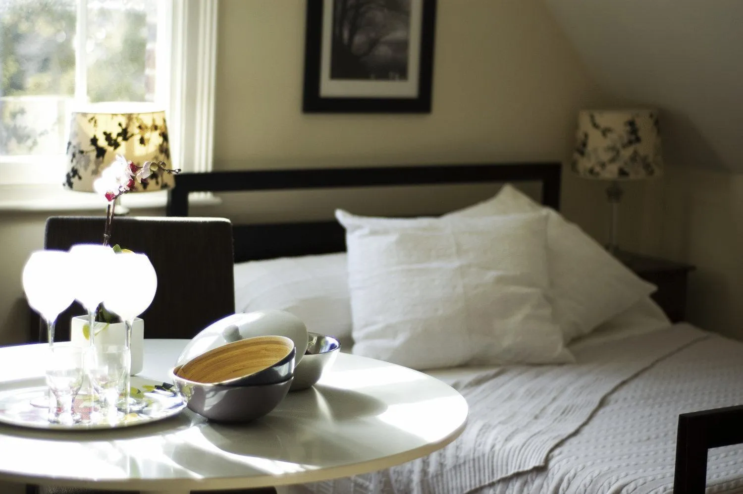 Decorative detail, Bed in Noa Residence