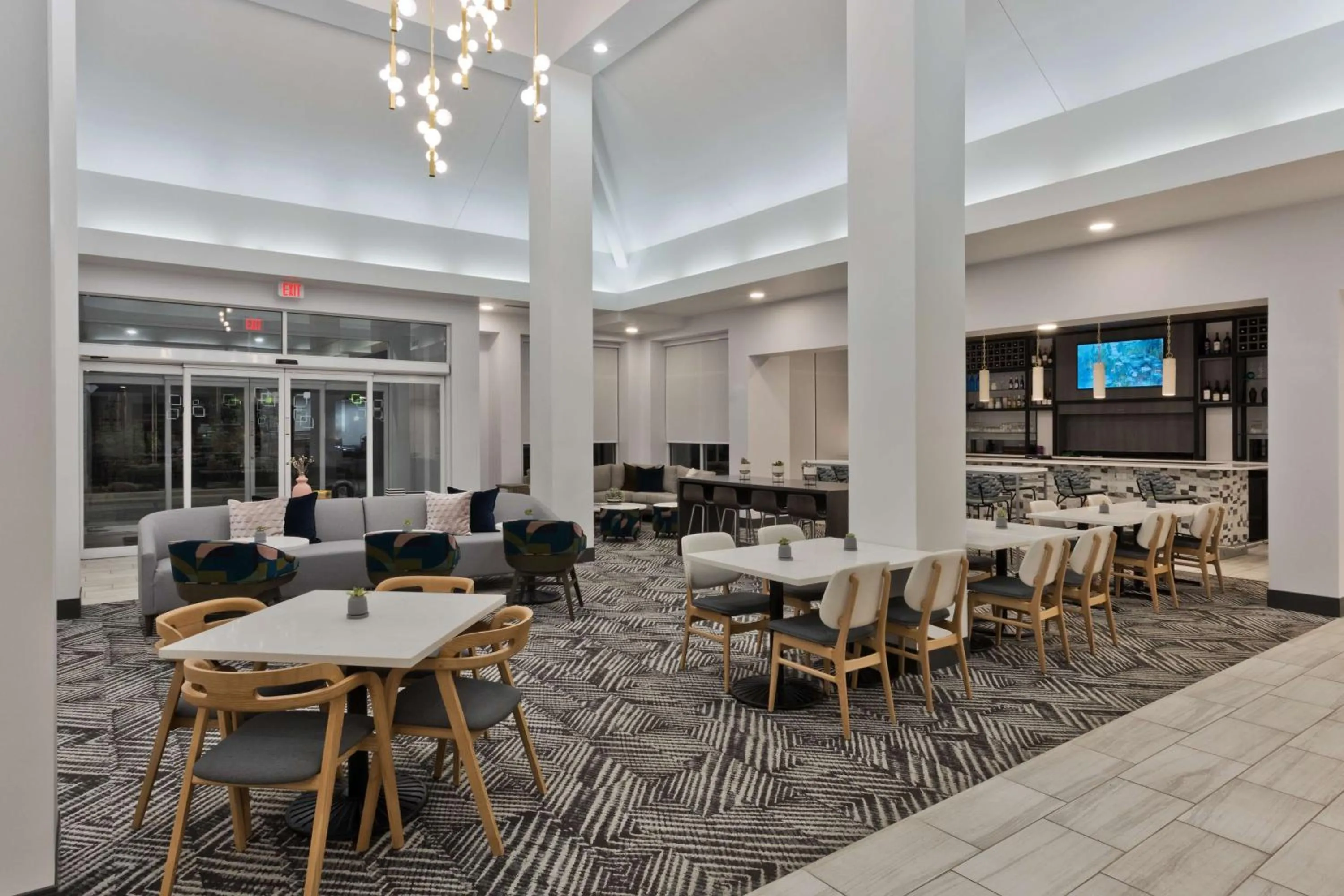 Lobby or reception in Hilton Garden Inn Birmingham SE/Liberty Park