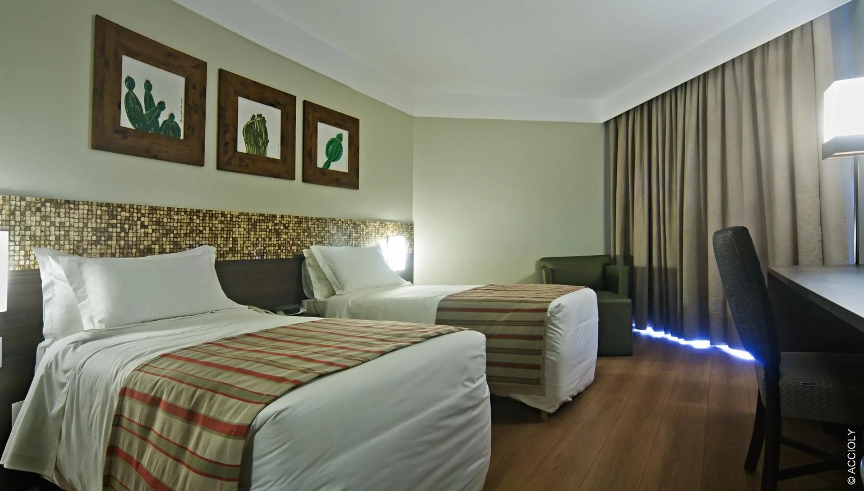 Bed in Celi Hotel Aracaju