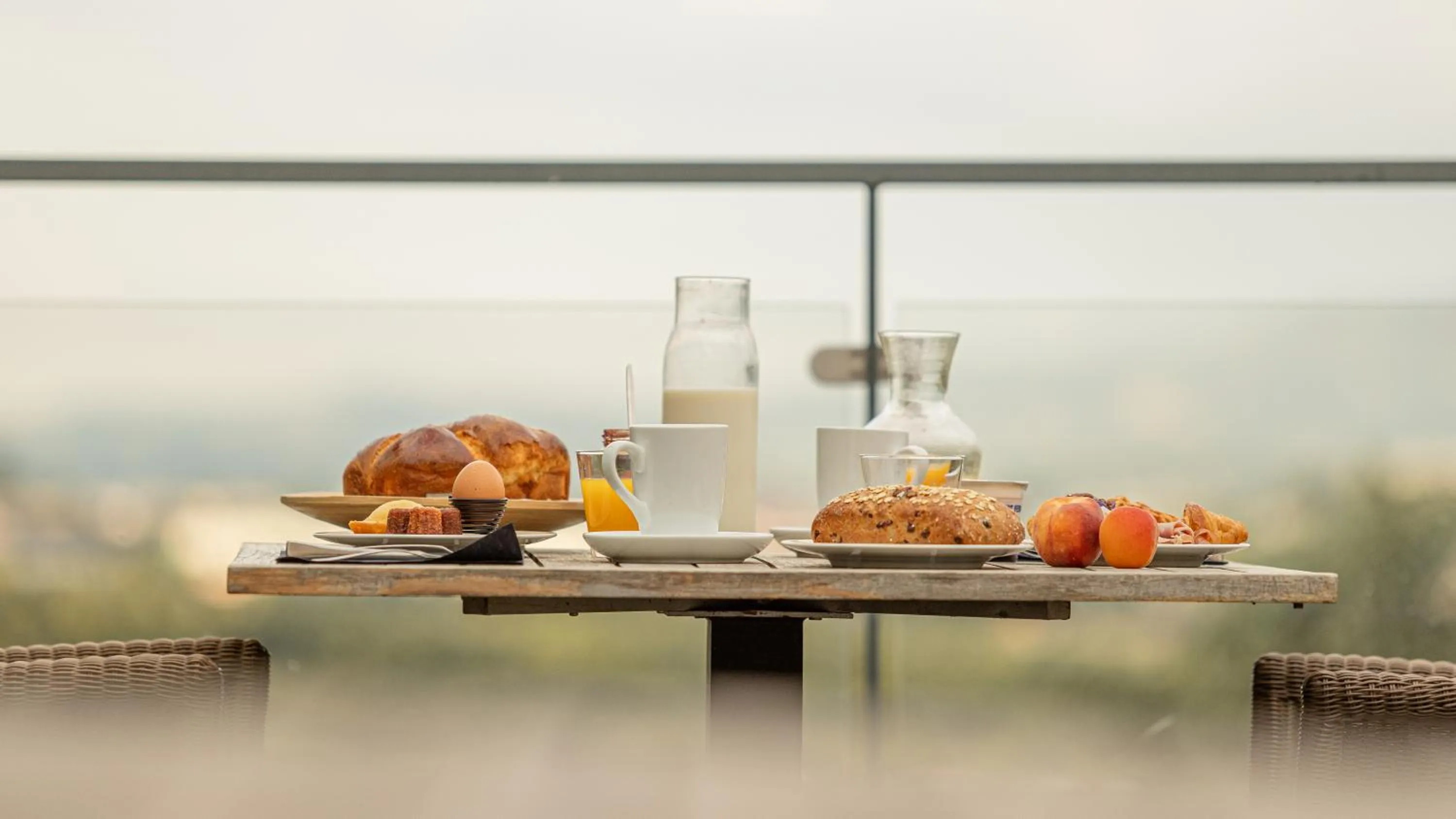 Breakfast in Domaine De Saint Clair