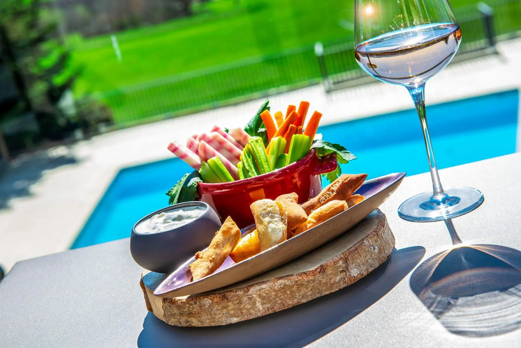 Pool view in Domaine De Saint Clair Spa & Golf