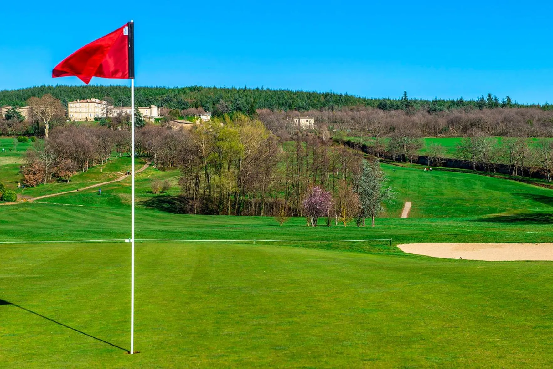 Golfcourse in Domaine De Saint Clair Spa & Golf