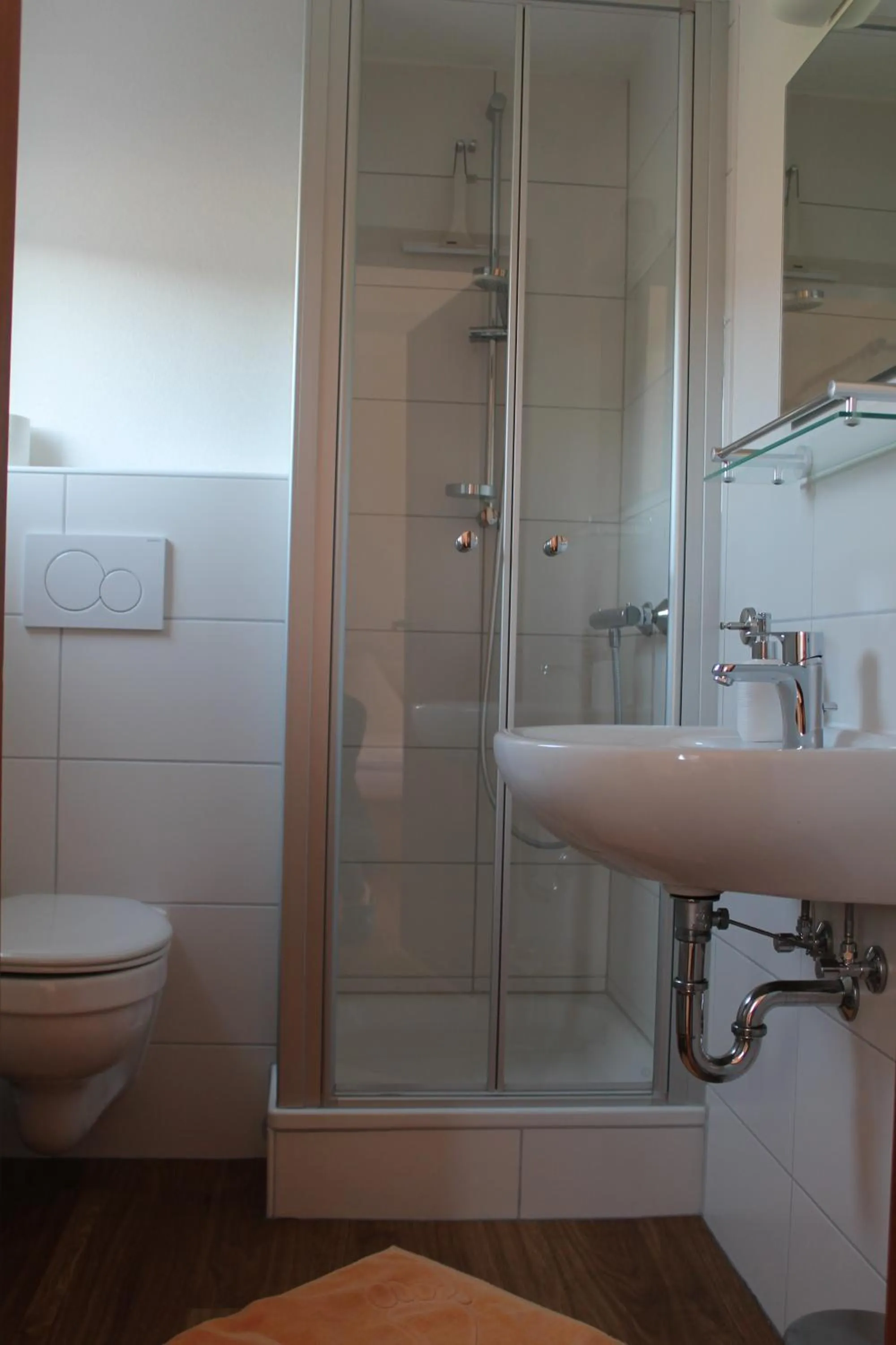 Shower in Gasthaus Waldschlosschen