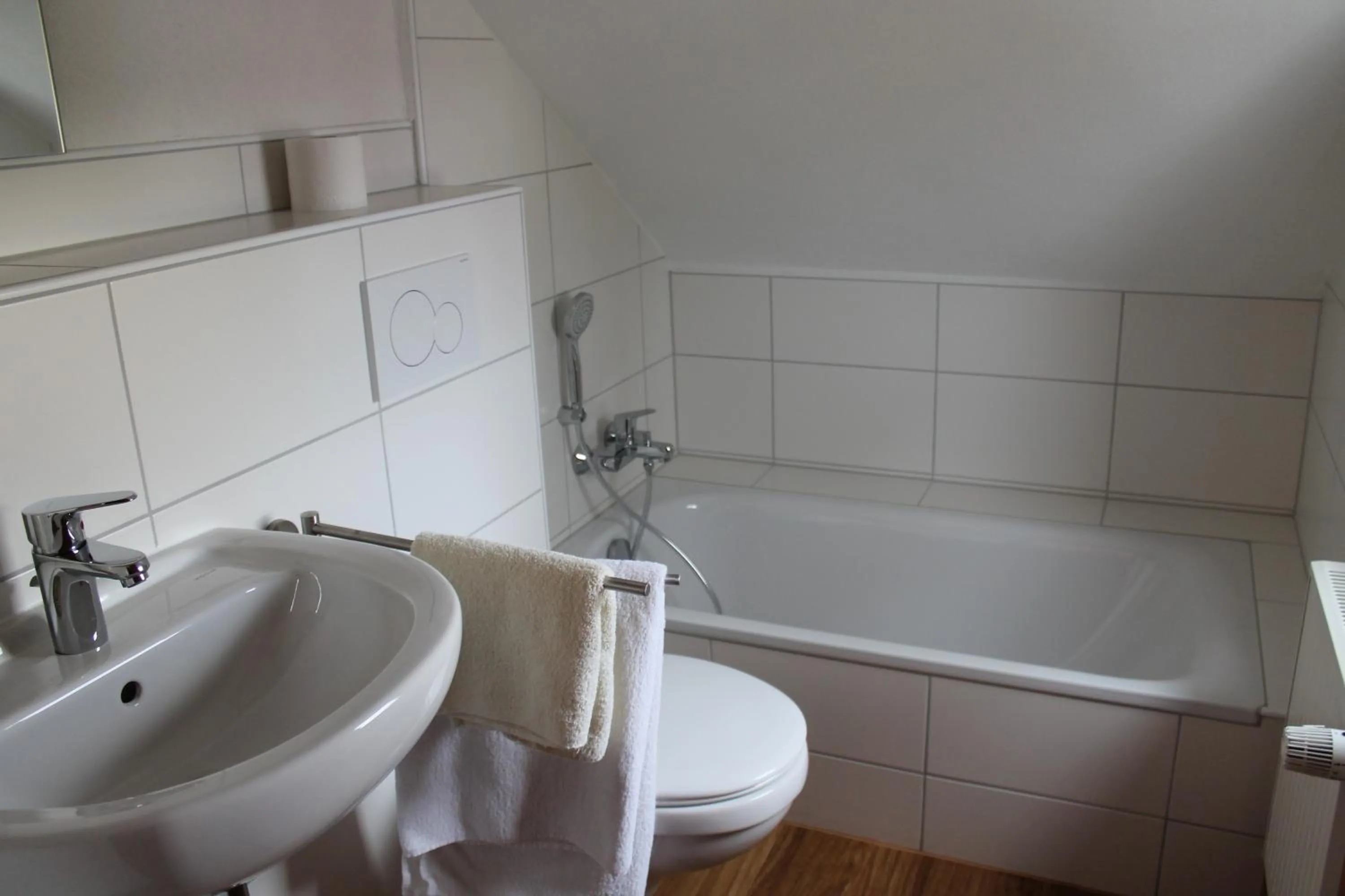 Toilet in Gasthaus Waldschlosschen