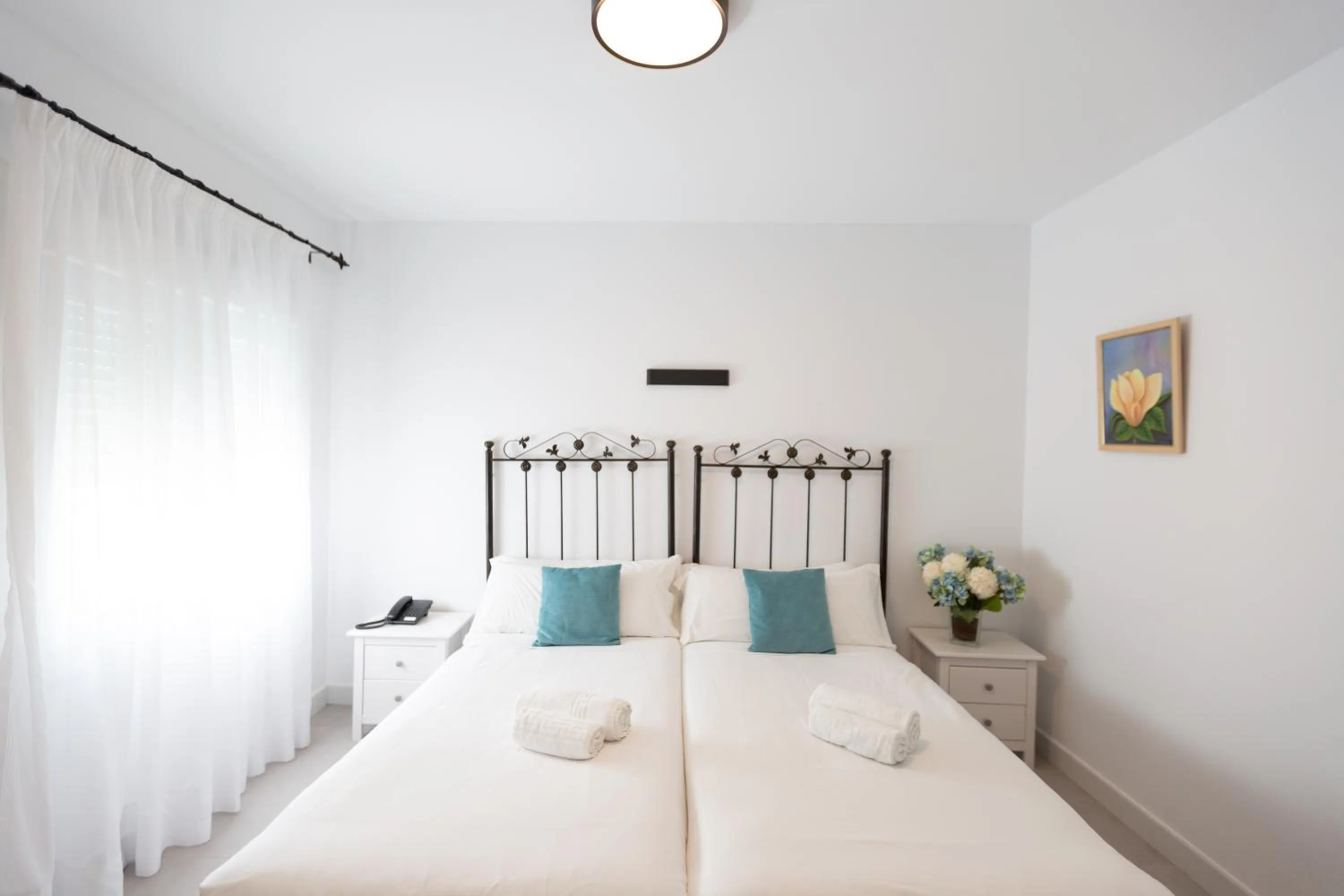 Bedroom, Bed in Hotel Mediterráneo by Croma