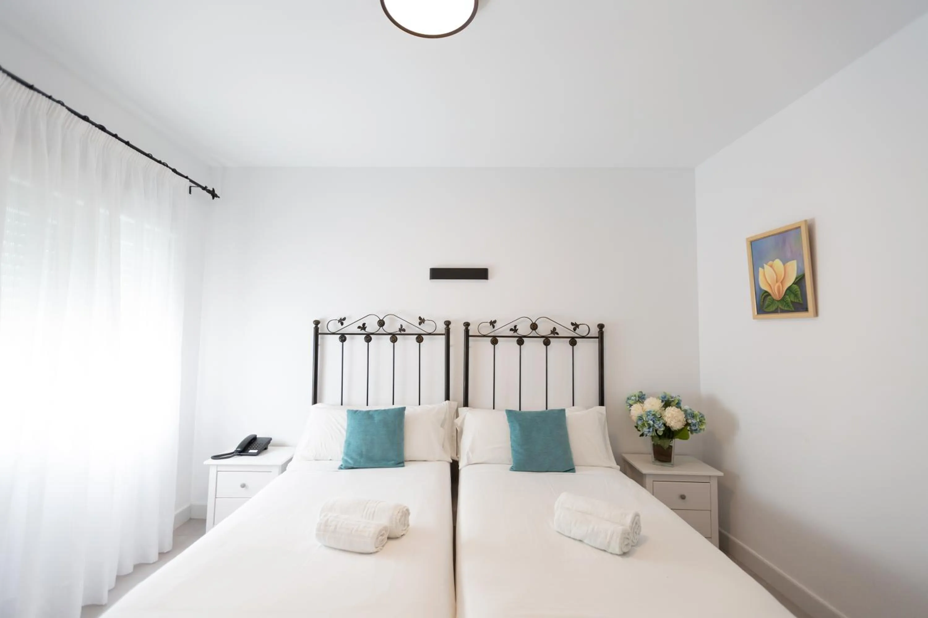 Bedroom, Bed in Hotel Mediterráneo by Croma