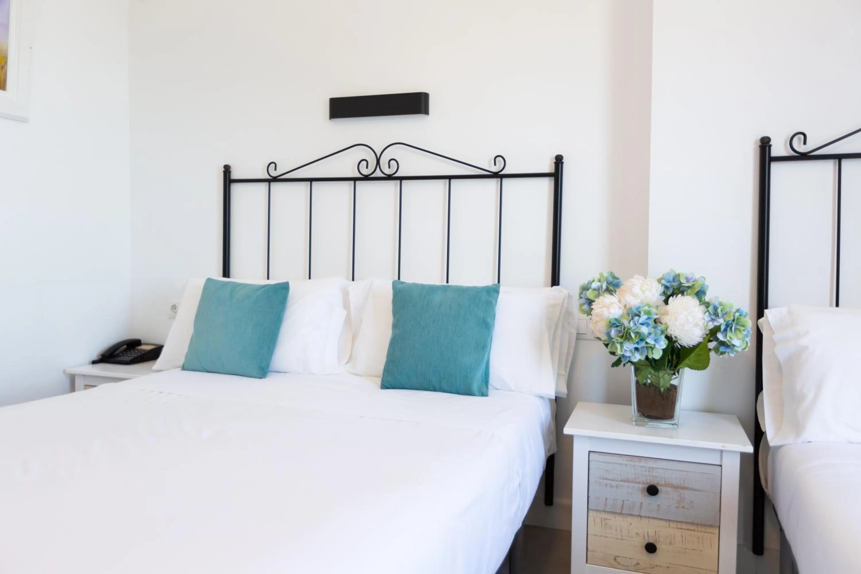 Bedroom, Bed in Hotel Mediterráneo by Croma