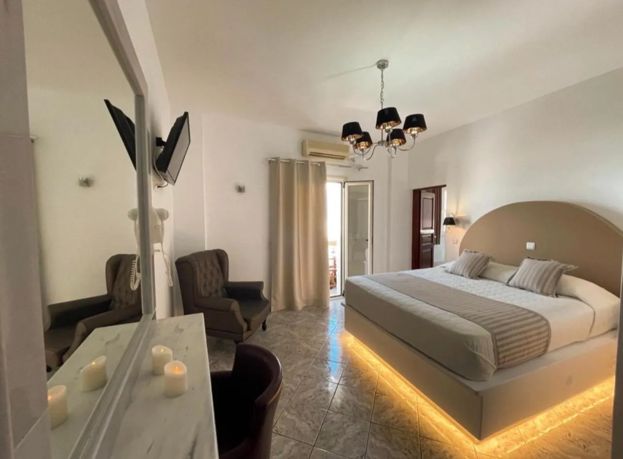 Bed in Danae Villa