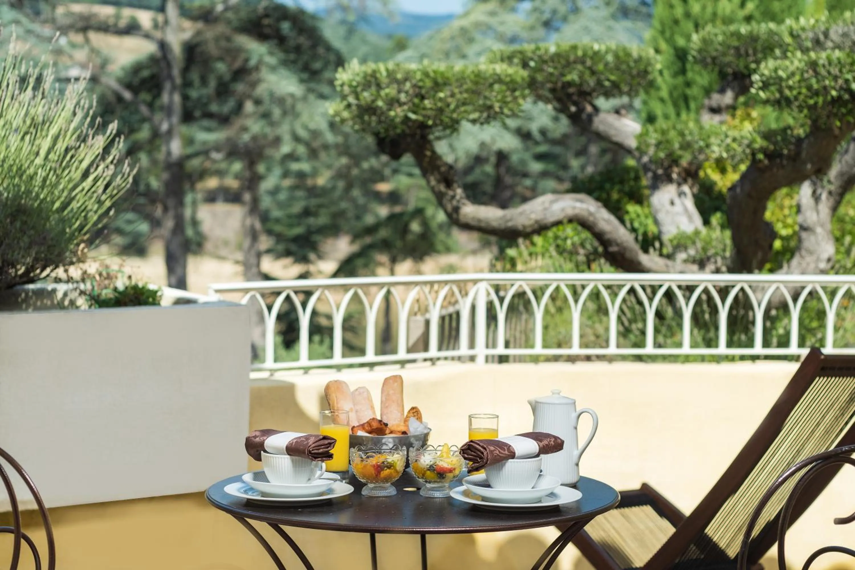 Balcony/Terrace in Auberge Du Lac