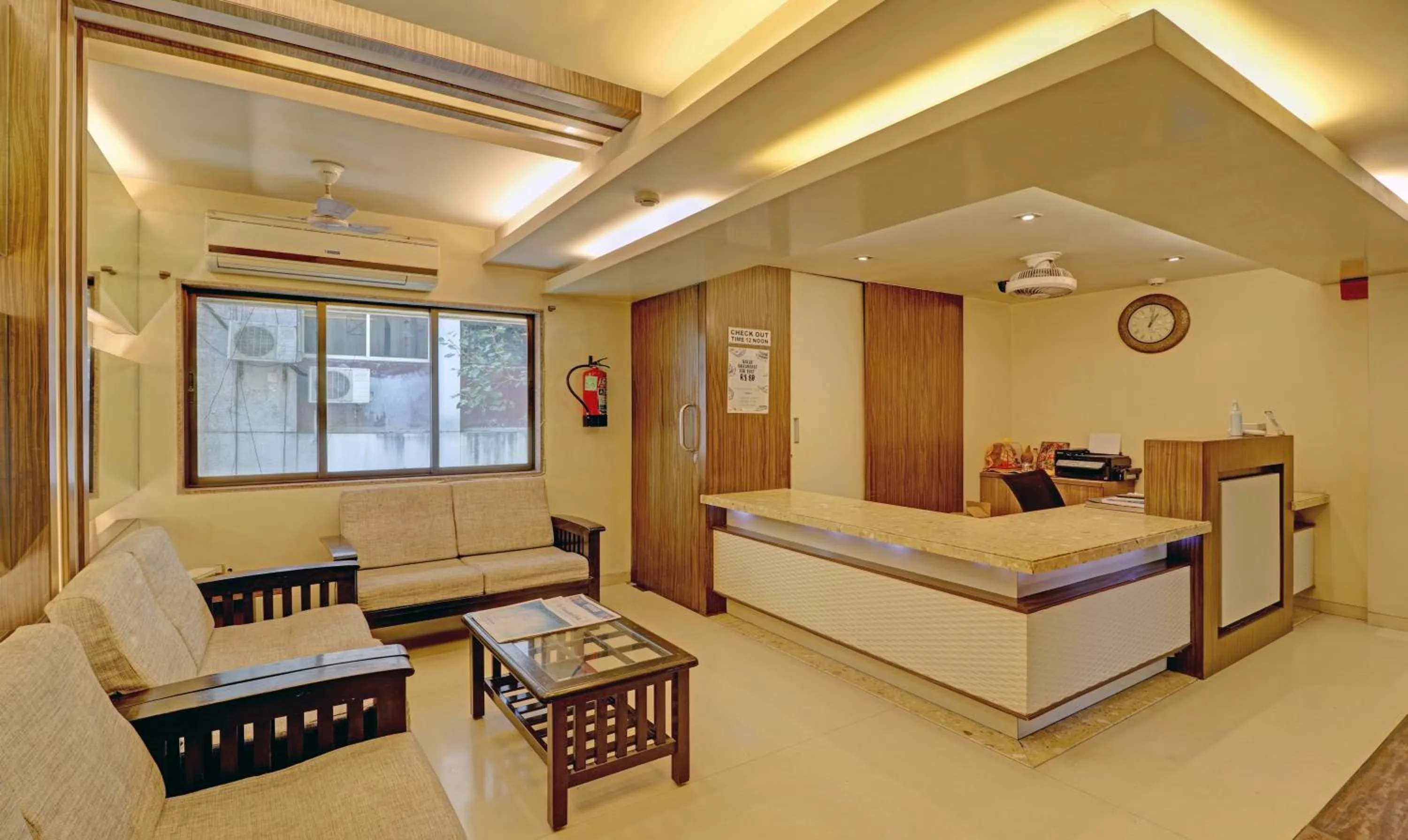 Lobby or reception in Treebo Vikrant Residency