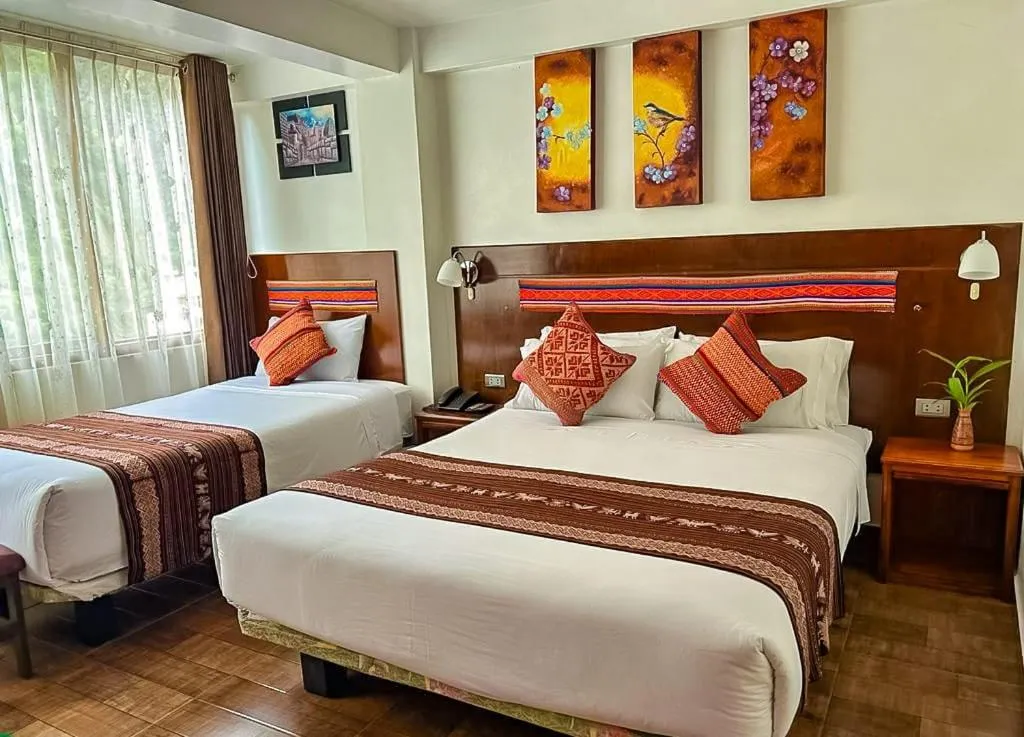 Bed in Hotel Machupicchu Adventure