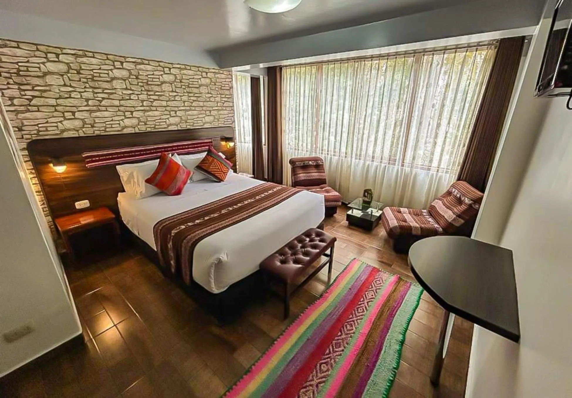 Bed in Hotel Machupicchu Adventure