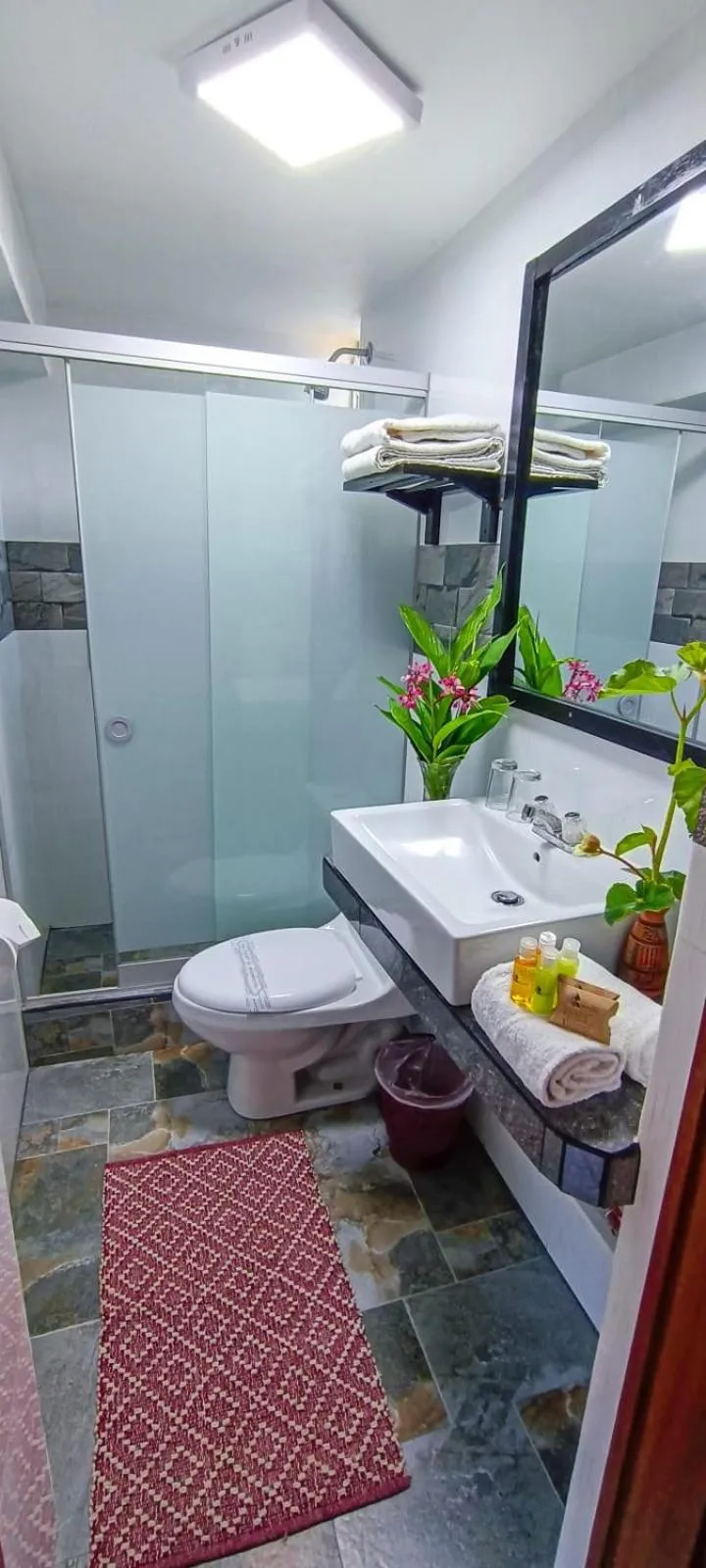 Toilet in Hotel Machupicchu Adventure