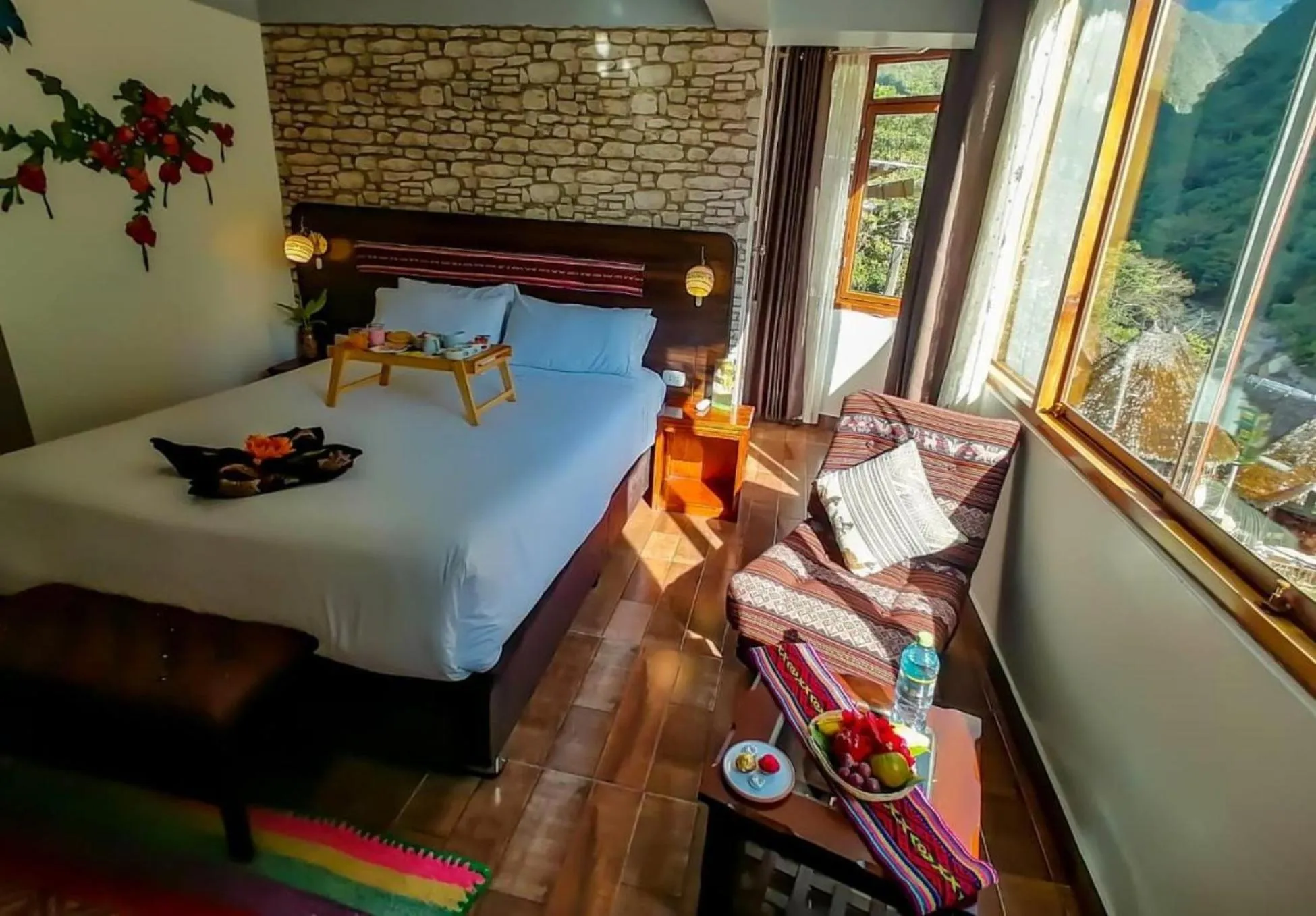 Bed in Hotel Machupicchu Adventure