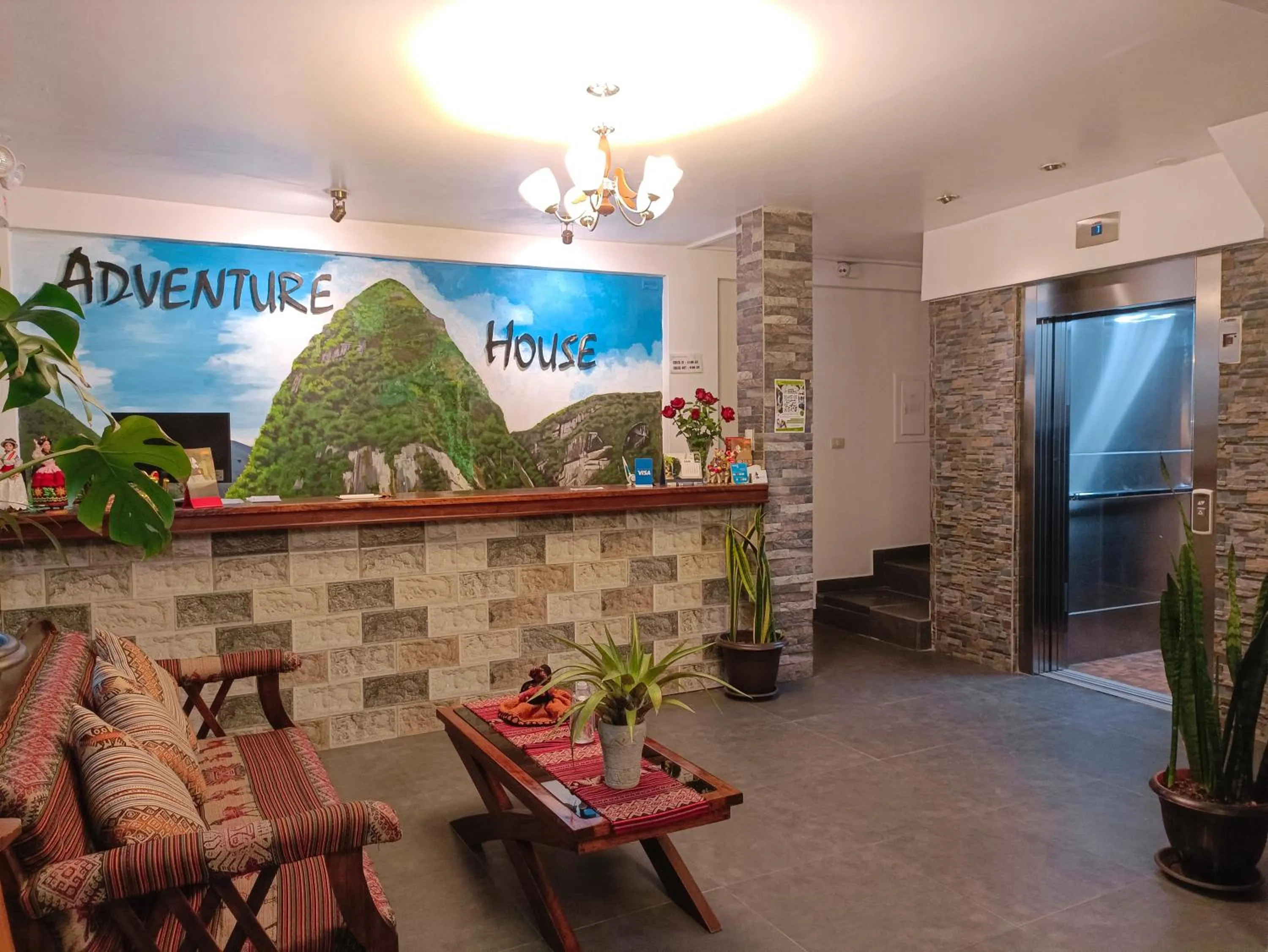 Lobby or reception in Hotel Machupicchu Adventure