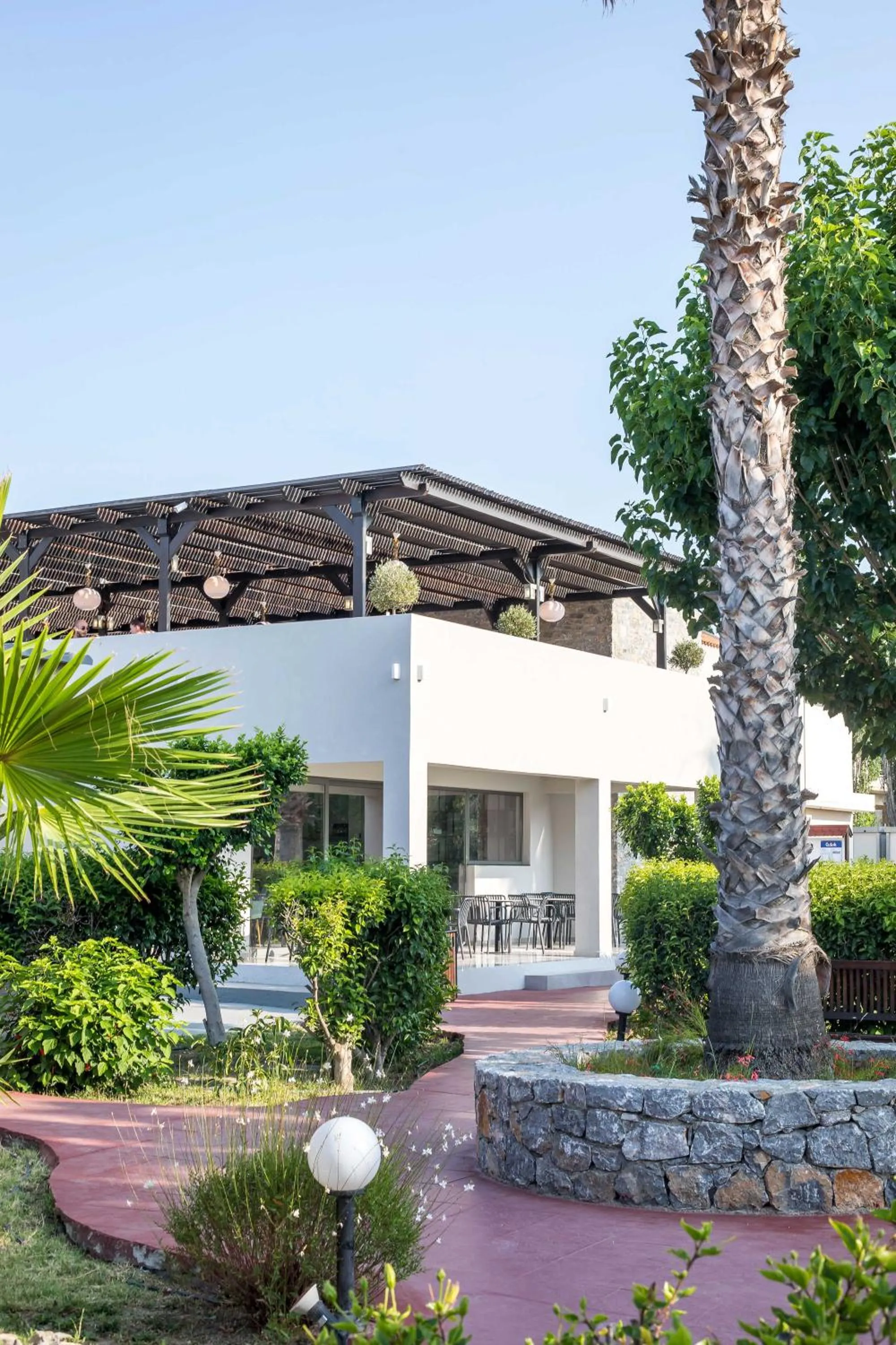 Property building in Lardos Bay Hotel