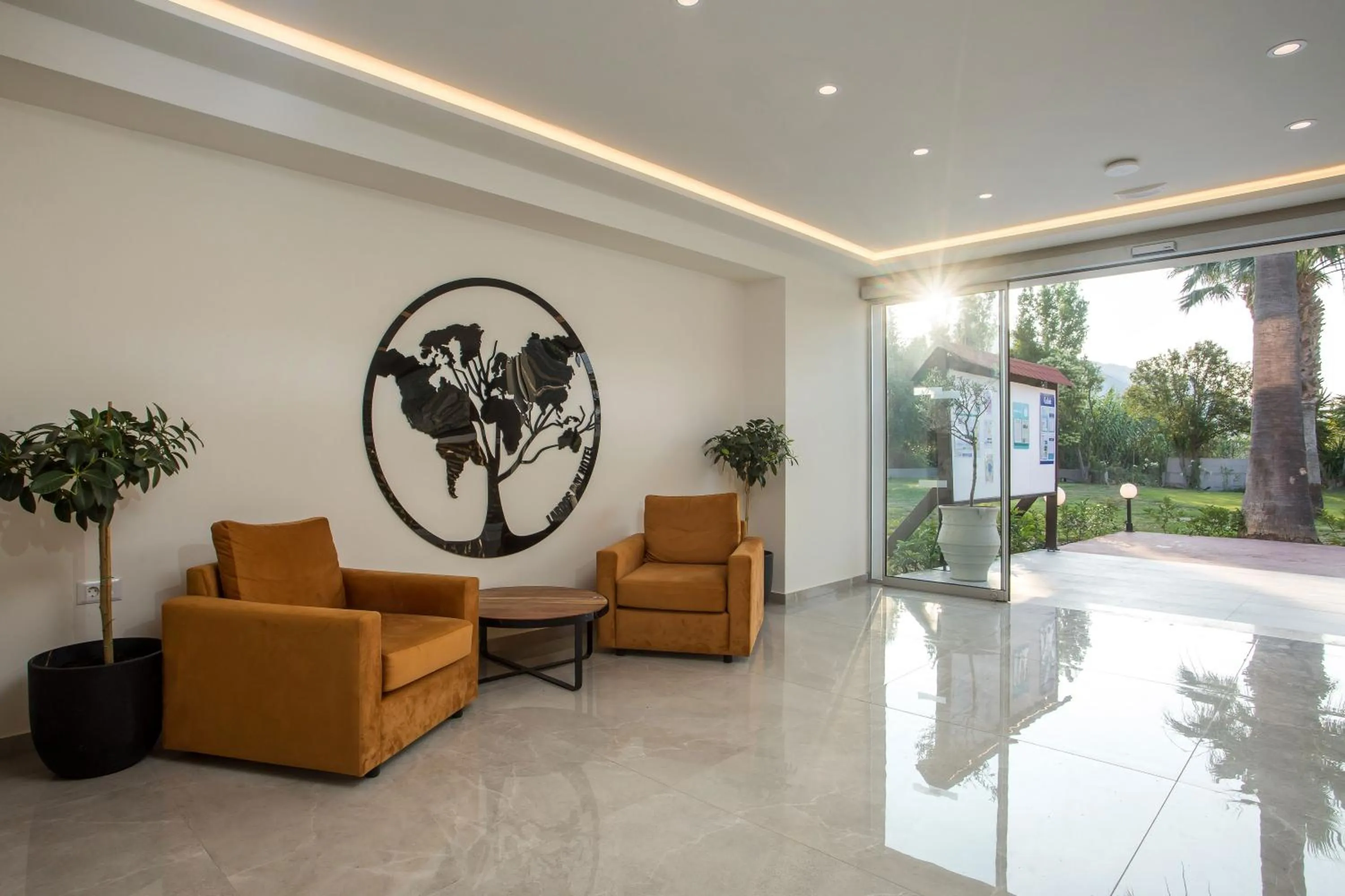 Lobby or reception in Lardos Bay Hotel