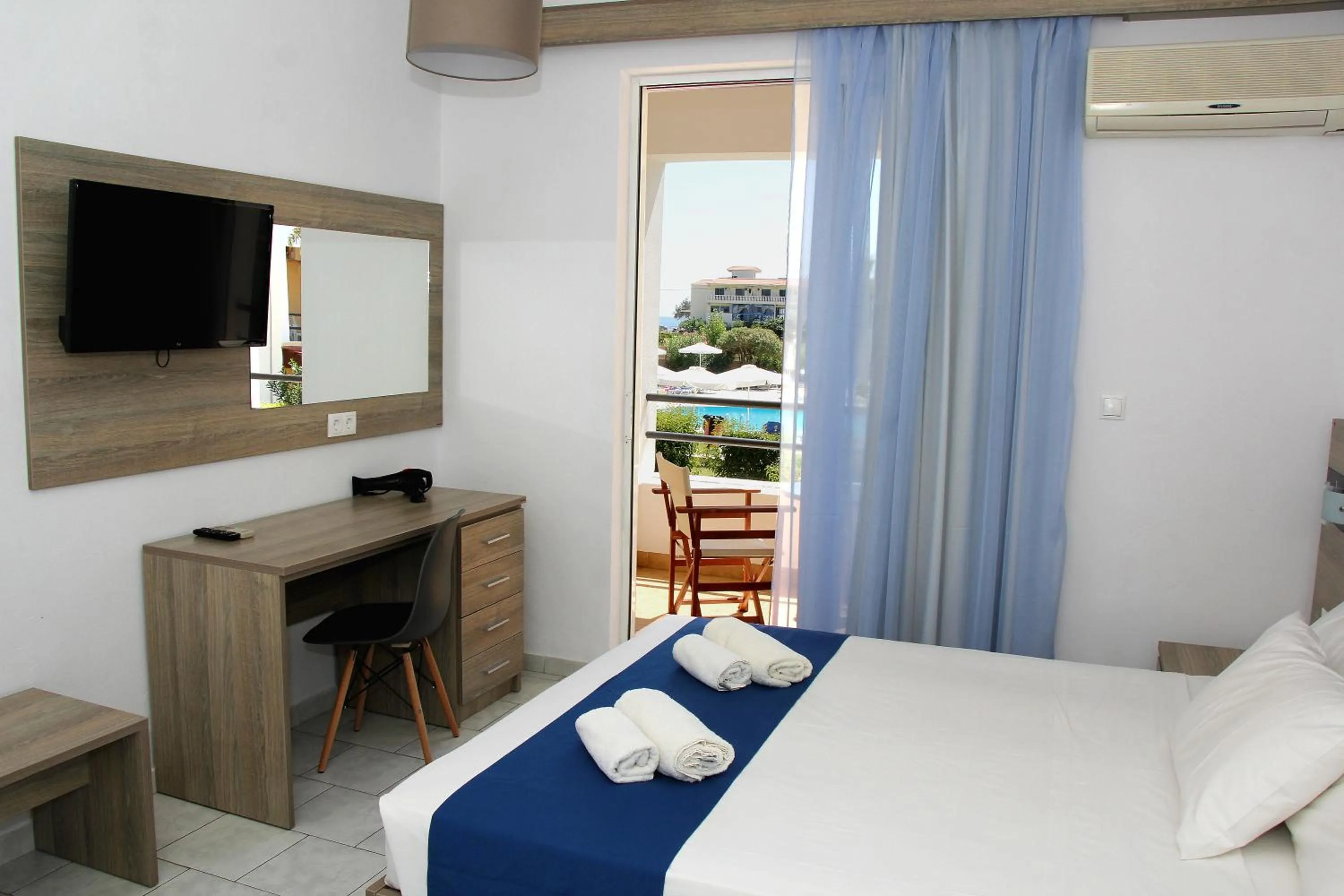 Photo of the whole room, Bed in Lardos Bay Hotel