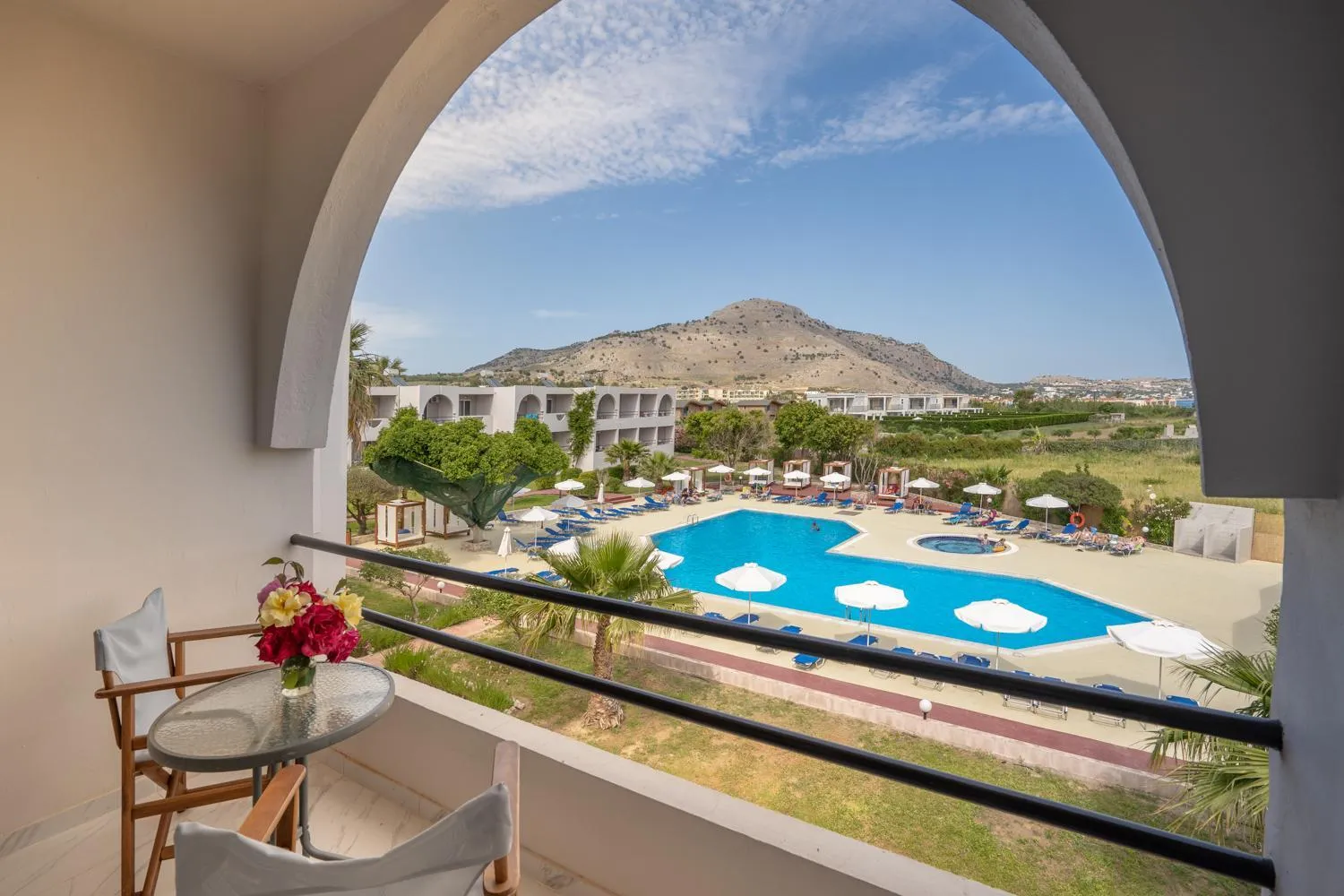 Balcony/Terrace in Lardos Bay Hotel