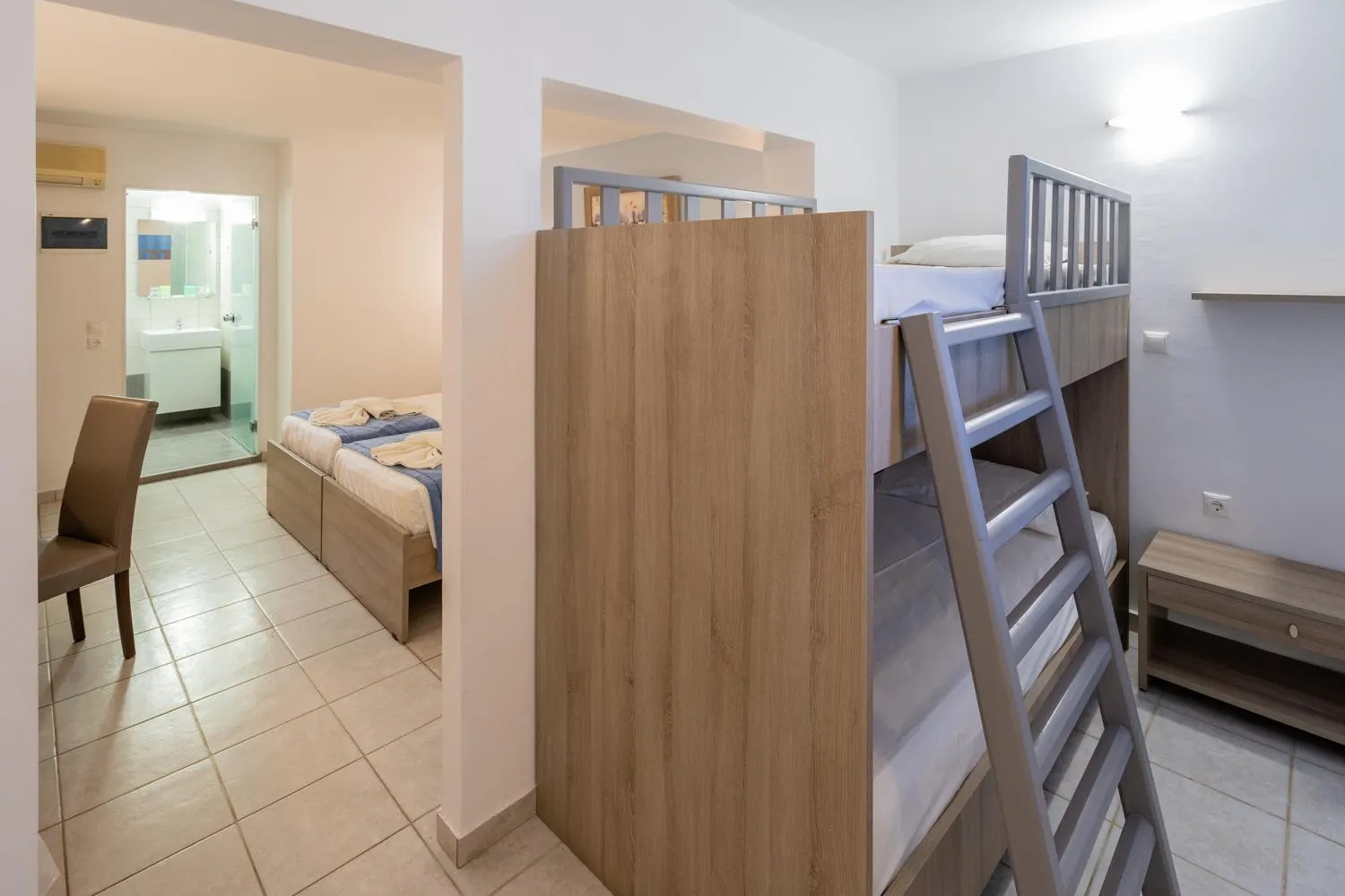 bunk bed, Bed in Lardos Bay Hotel