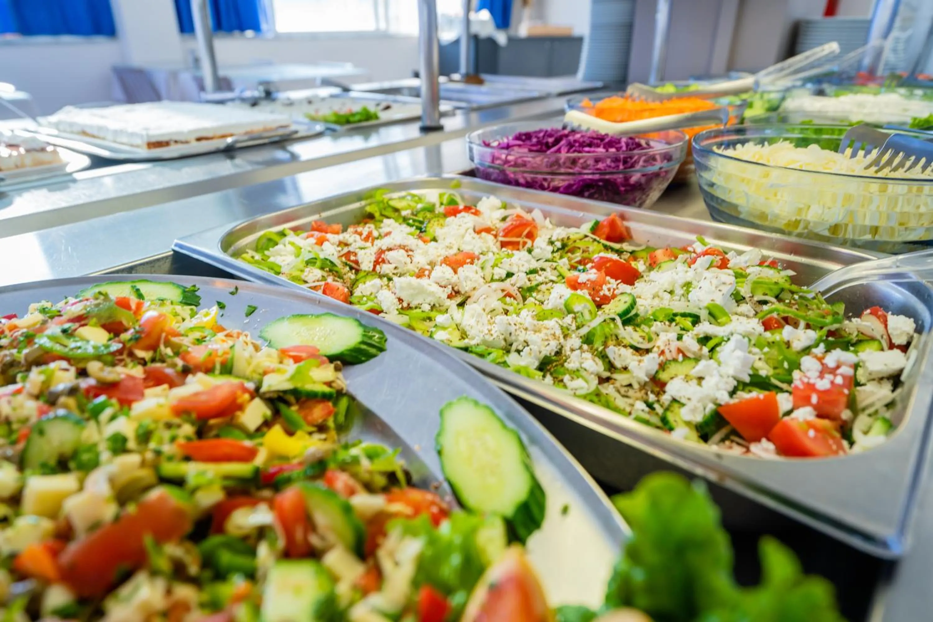 Food and drinks in Lardos Bay Hotel