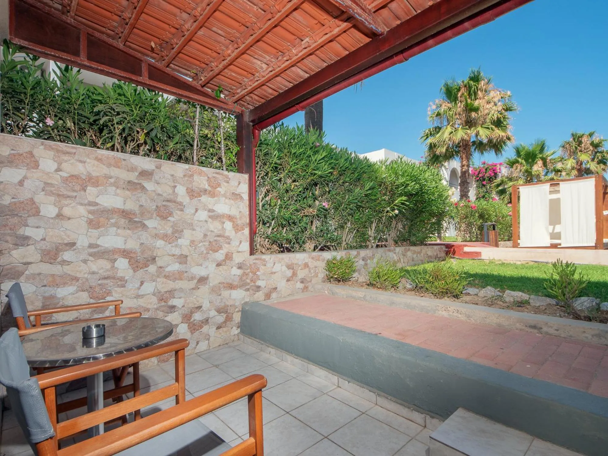 Garden in Lardos Bay Hotel